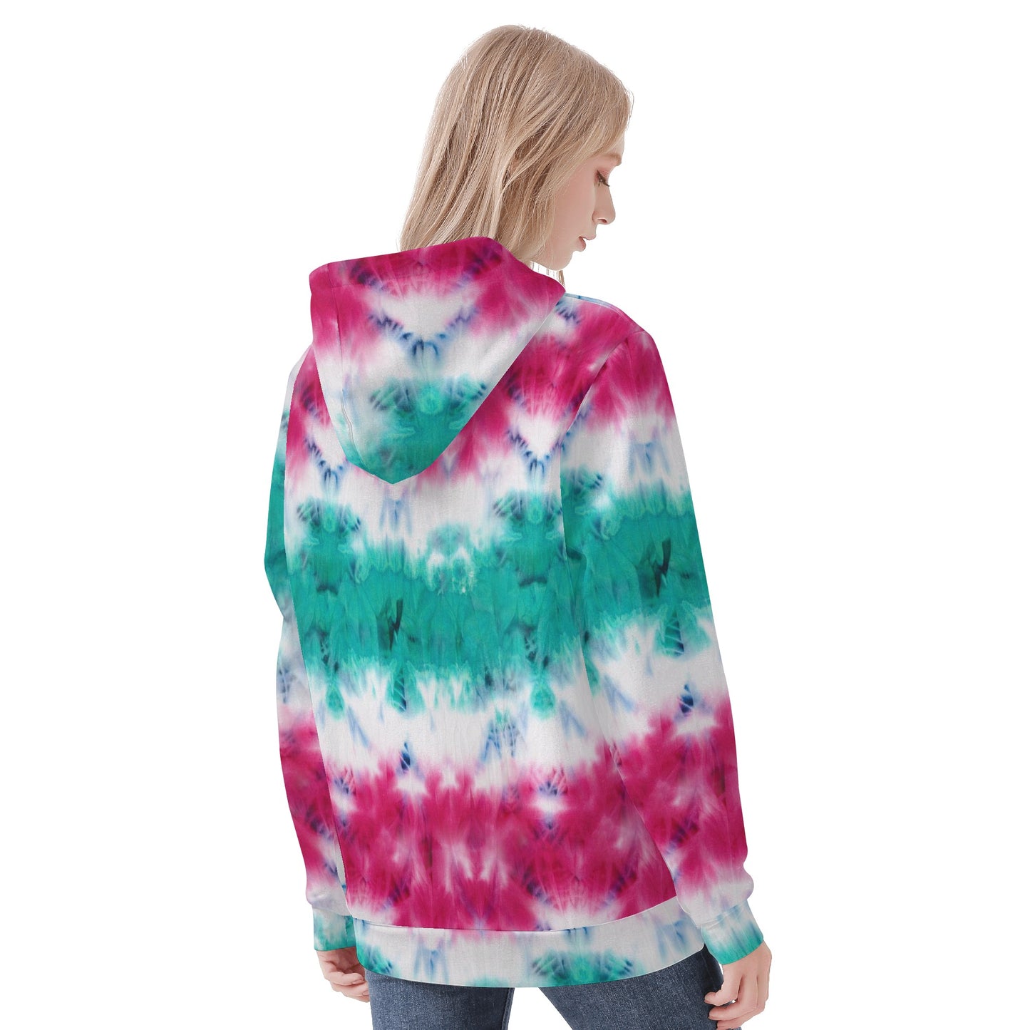 Womens All Over Print Hoodie