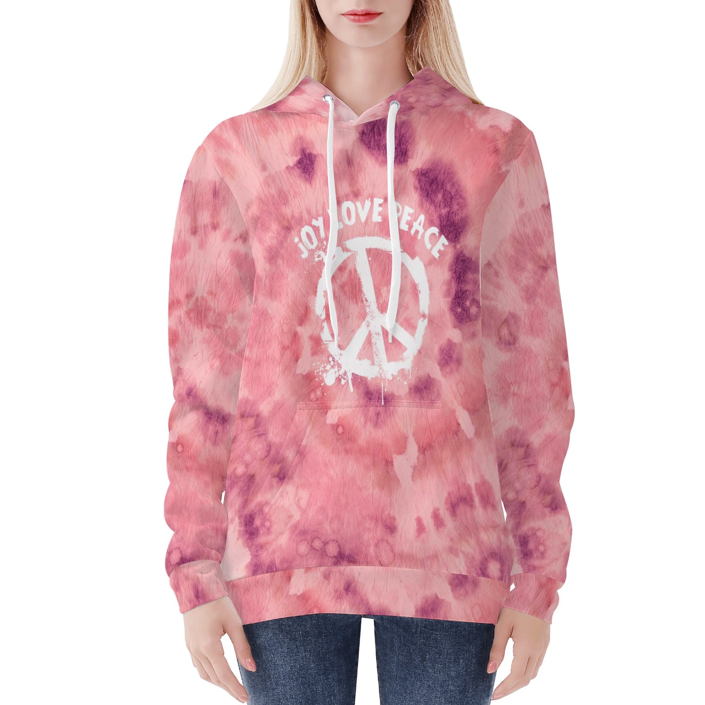 Womens All Over Print Hoodie