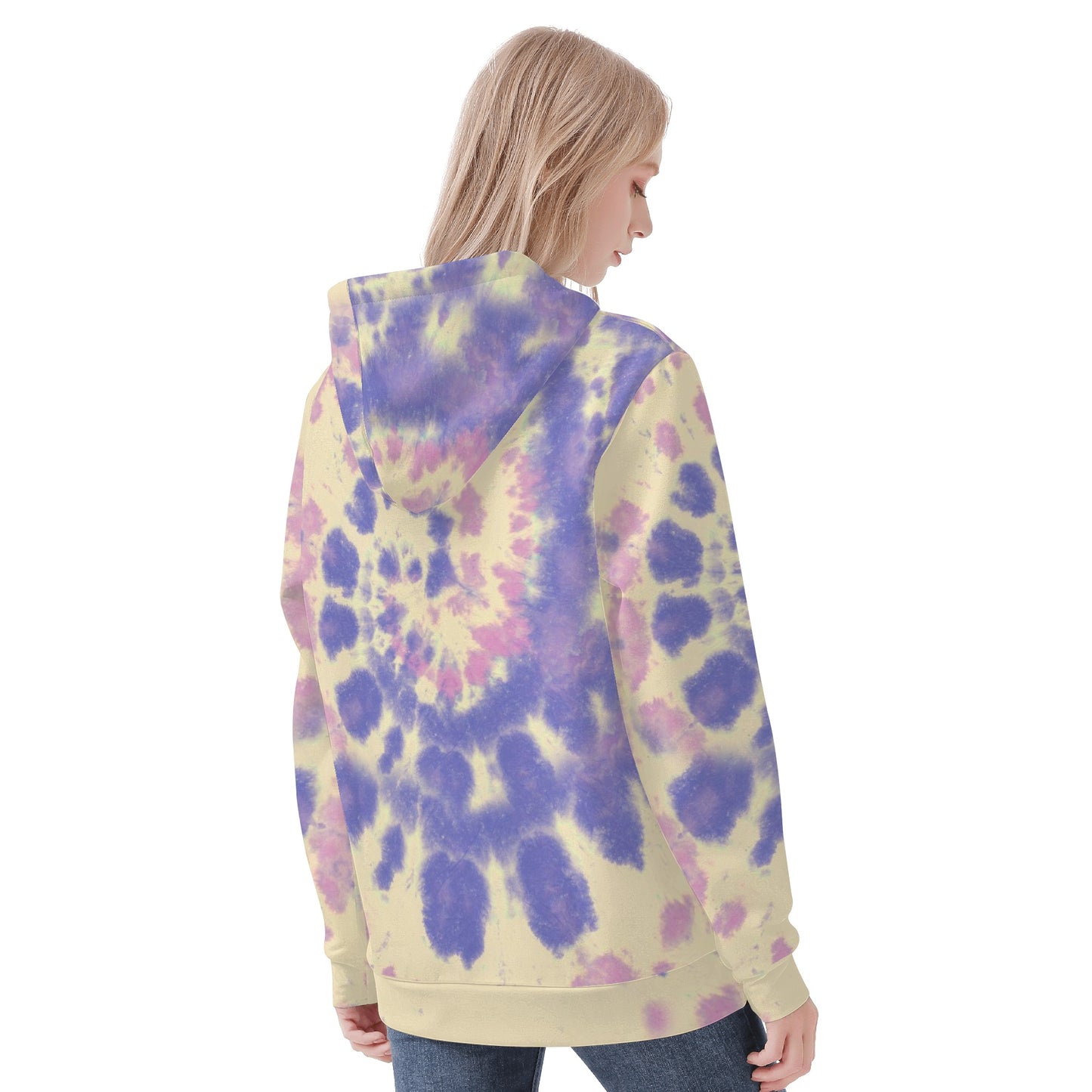 Womens All Over Print Hoodie