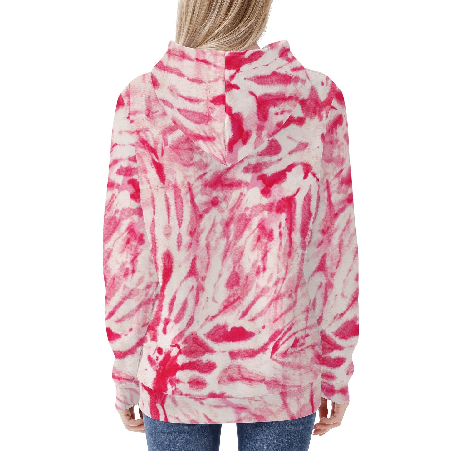 Womens All Over Print Hoodie