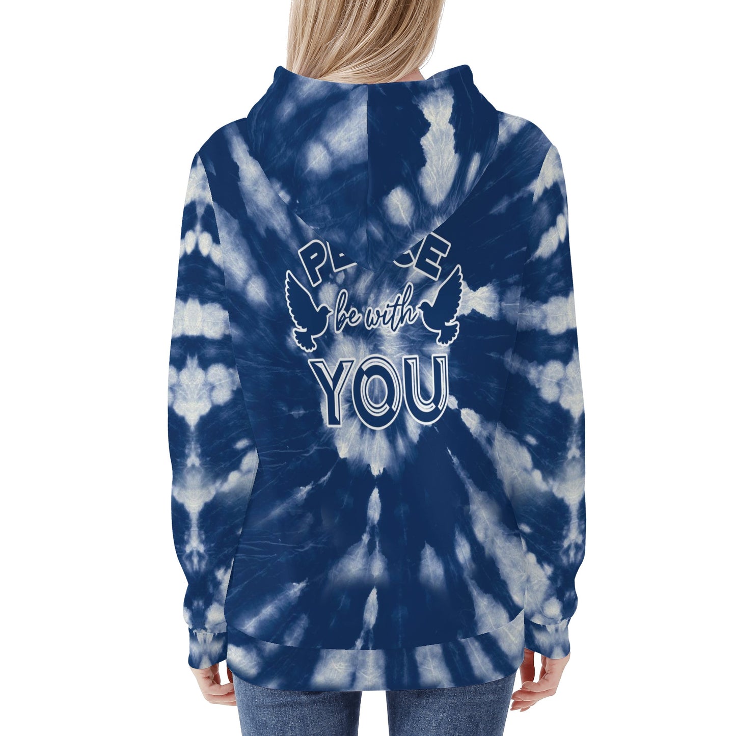 Womens All Over Print Hoodie