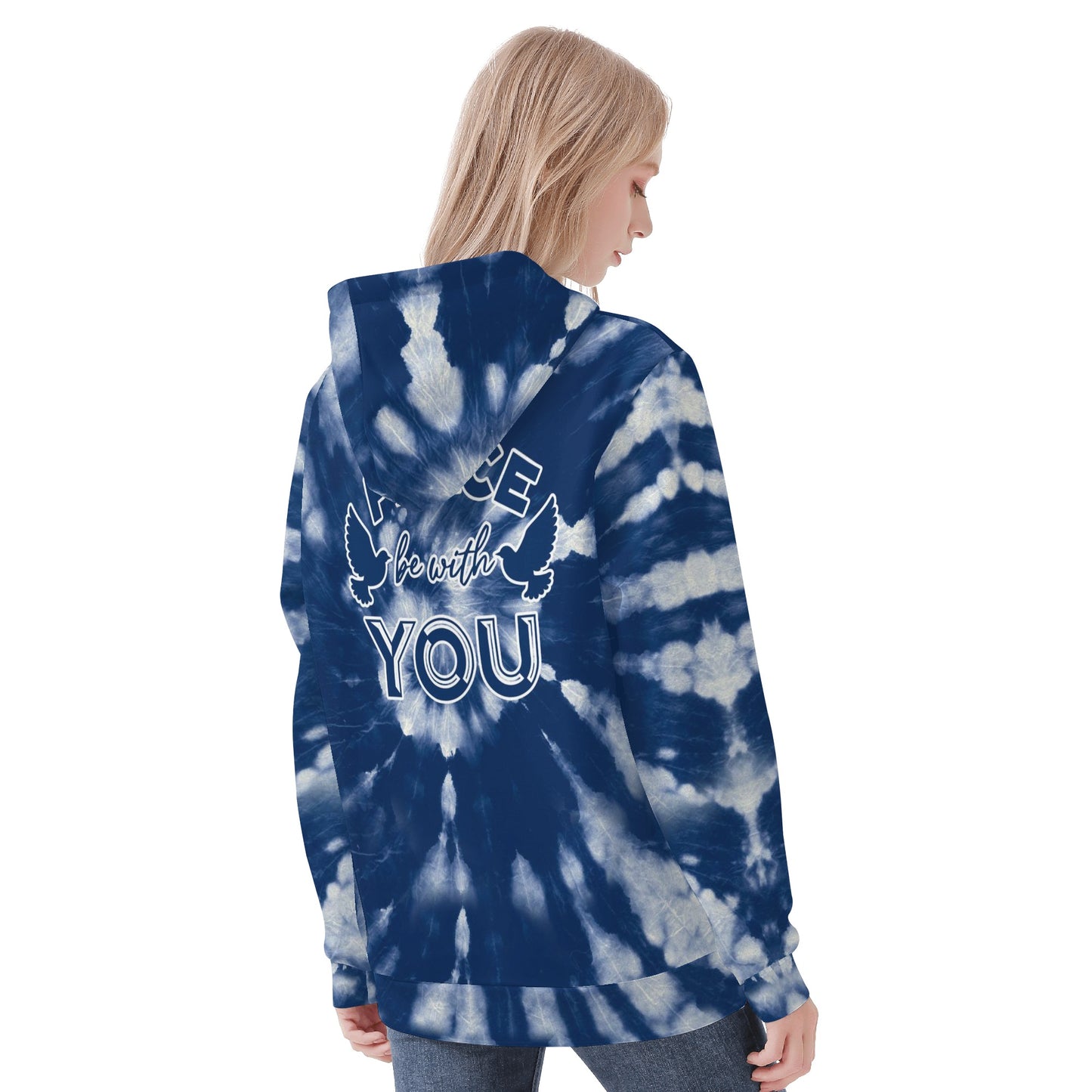 Womens All Over Print Hoodie