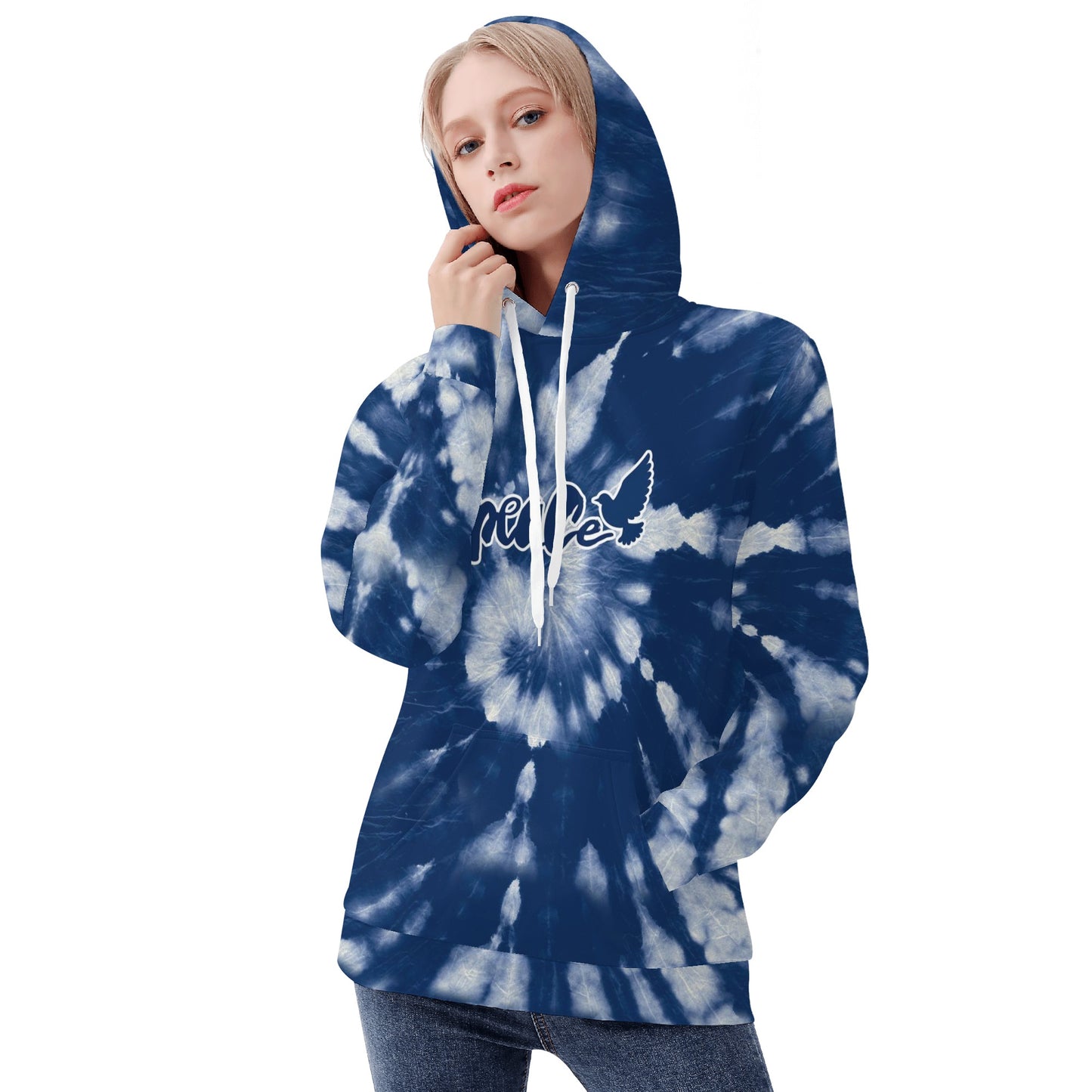 Womens All Over Print Hoodie