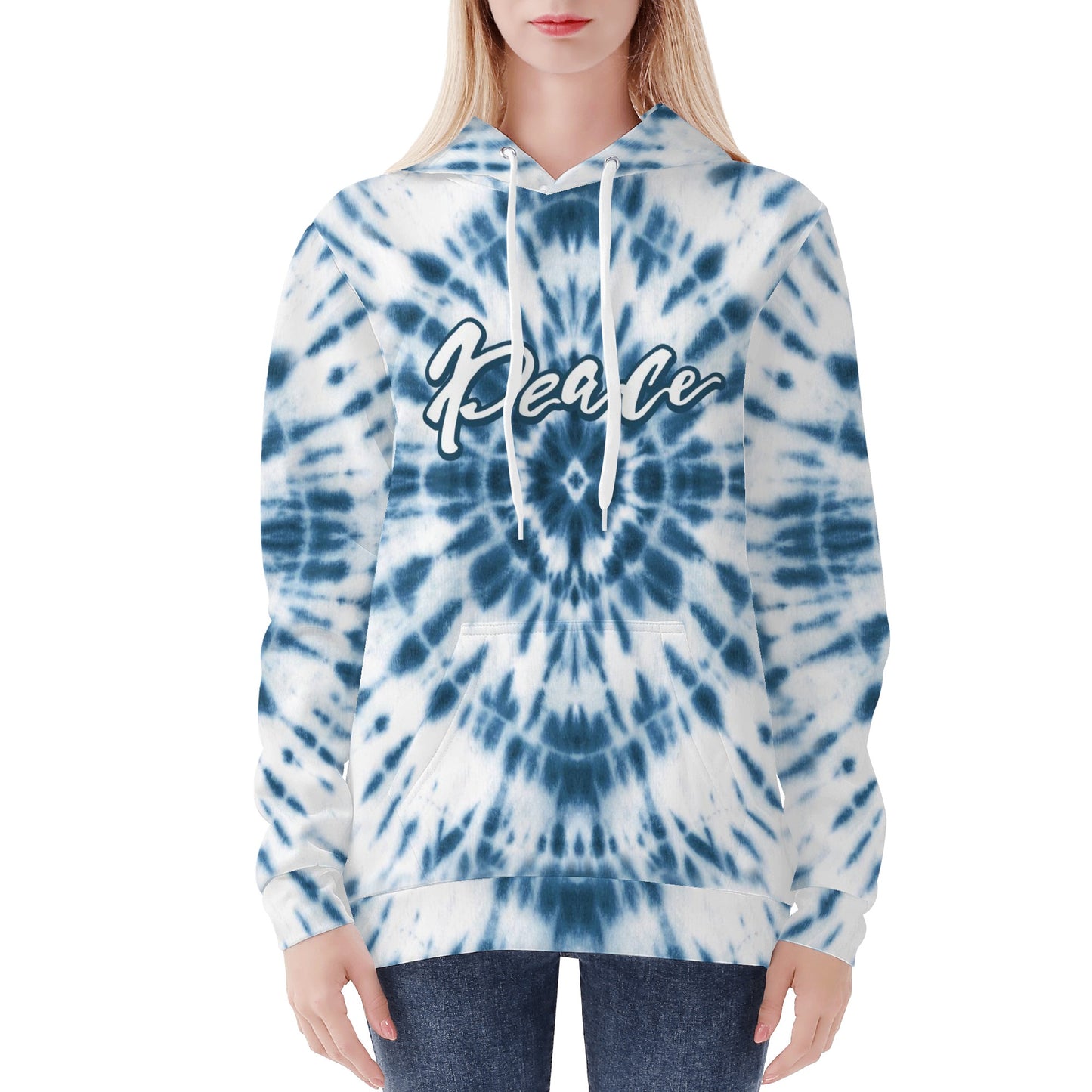 Womens All Over Print Hoodie