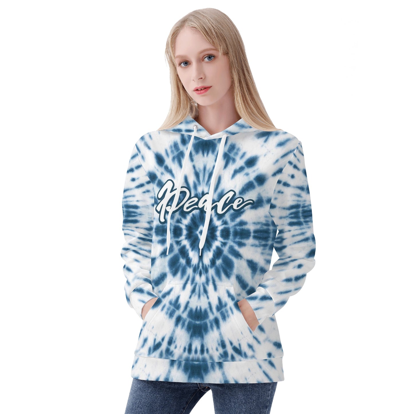 Womens All Over Print Hoodie