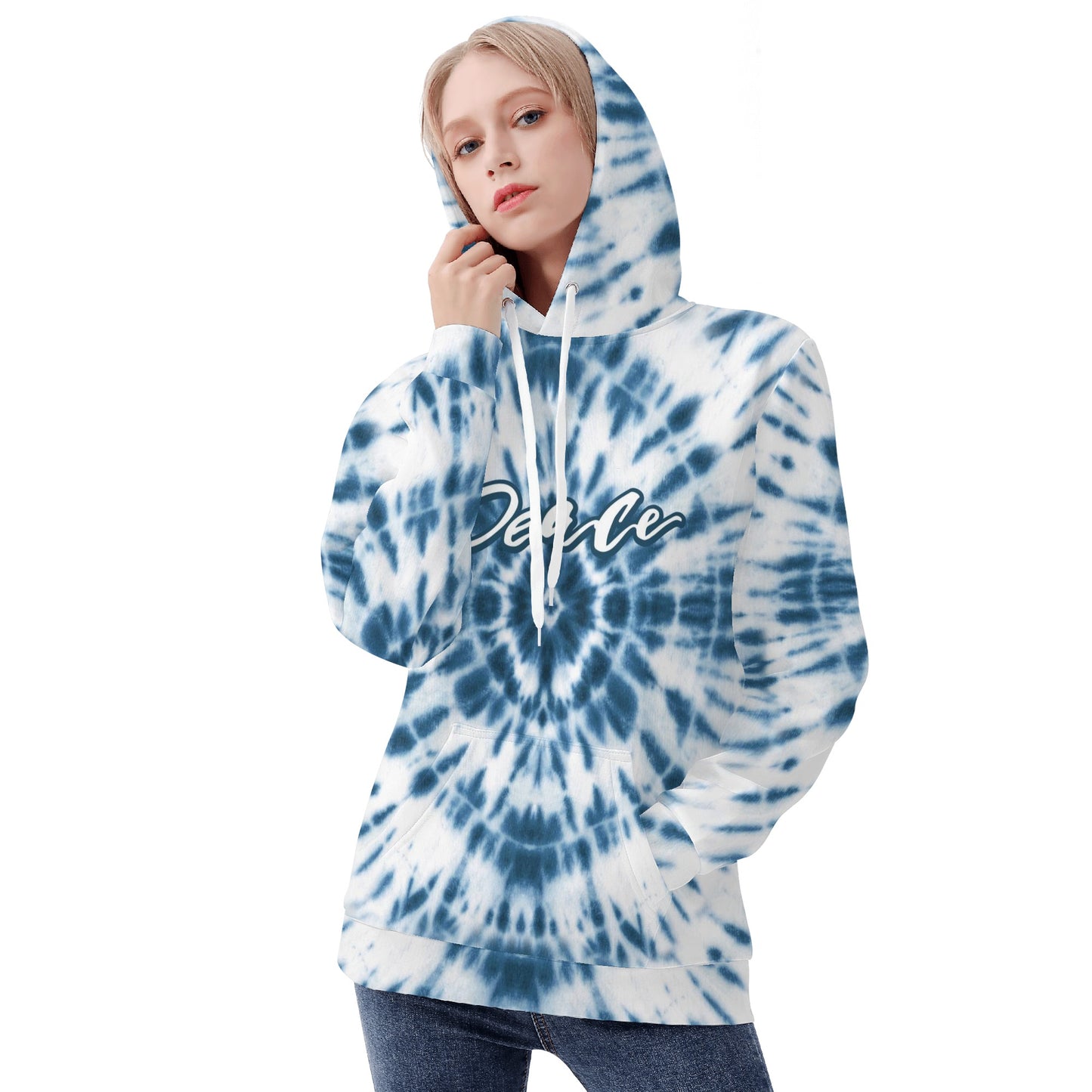 Womens All Over Print Hoodie