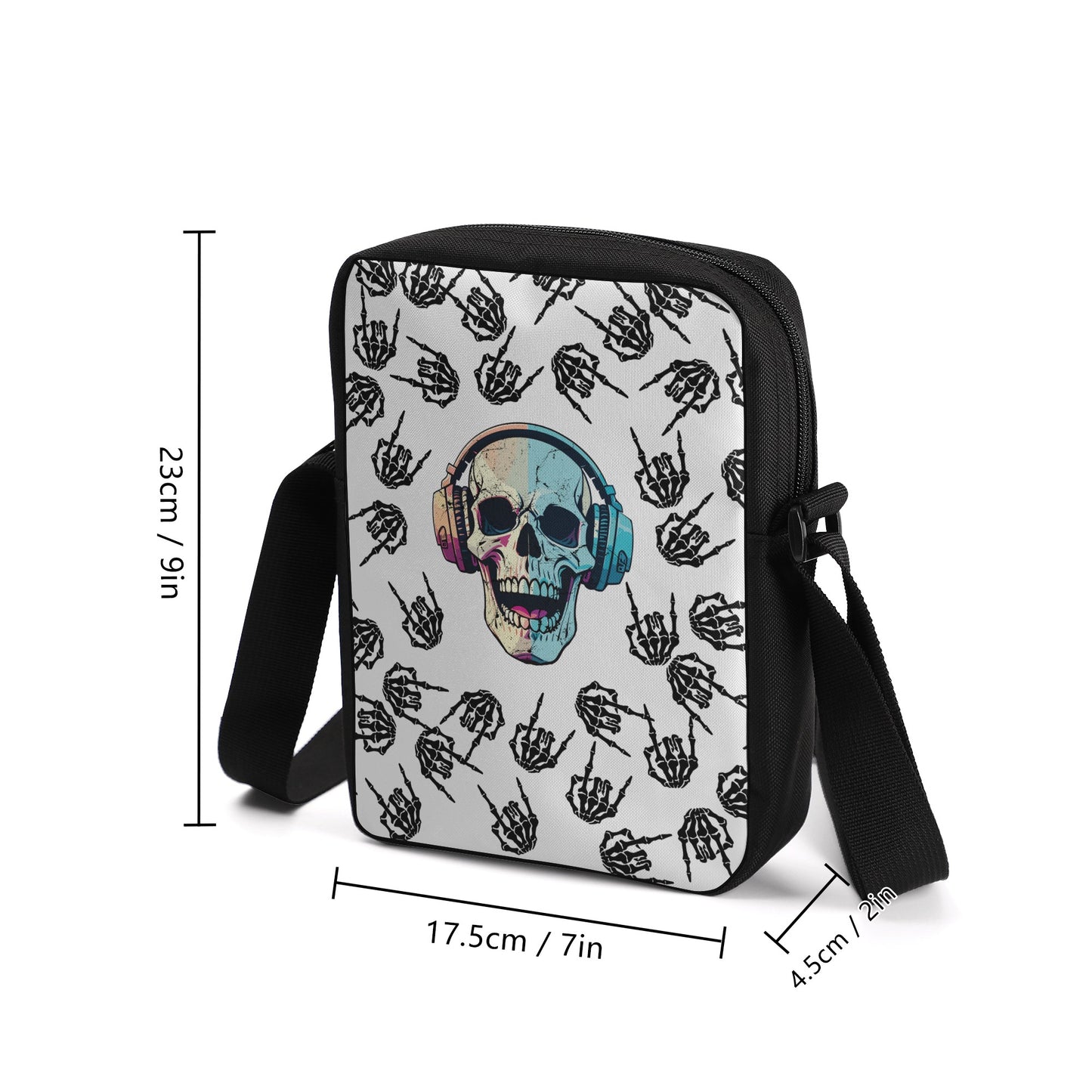 SKUII Printed + Embroidered Cross-Body Bags