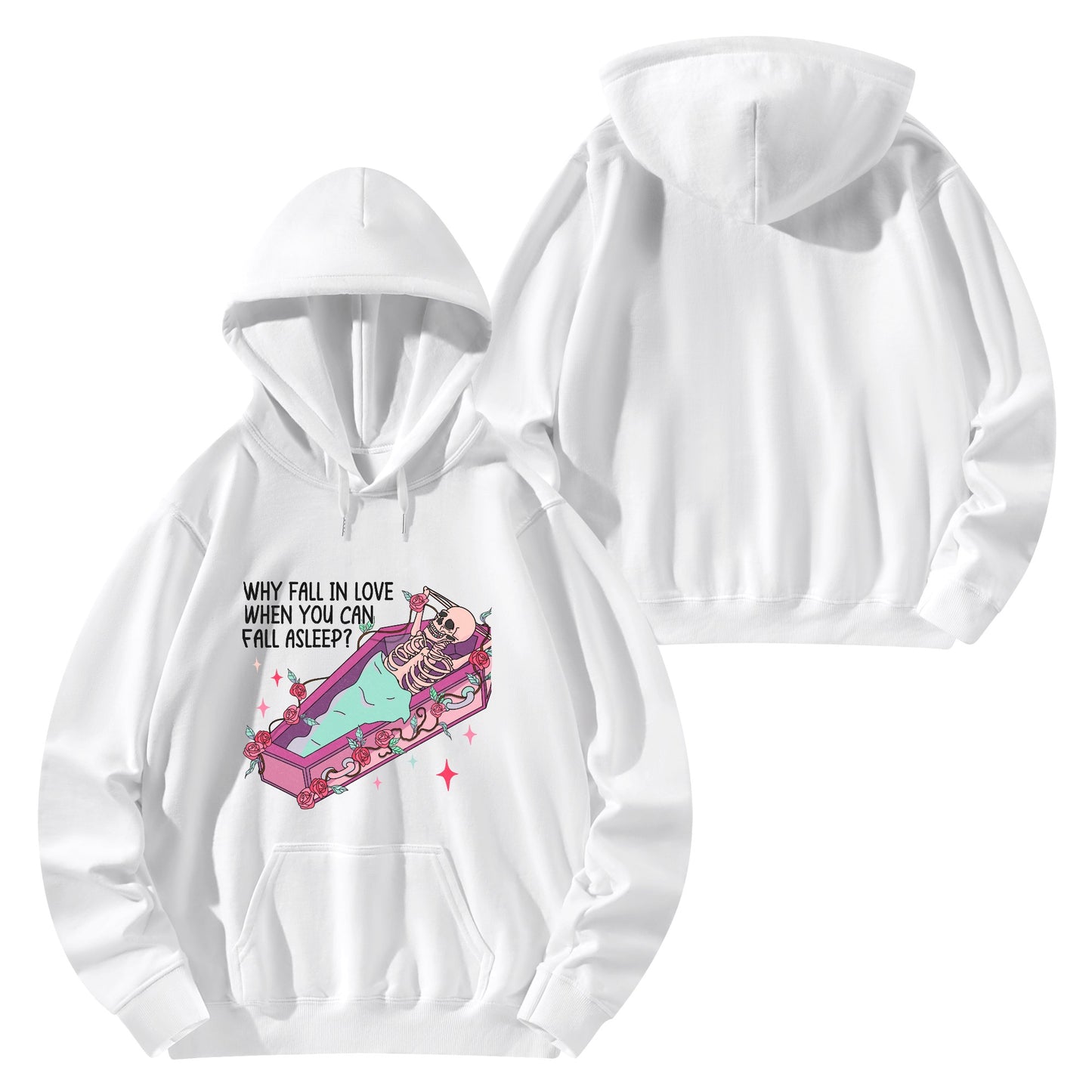 Why Fall VDAY / Unisex Cotton Hoodie