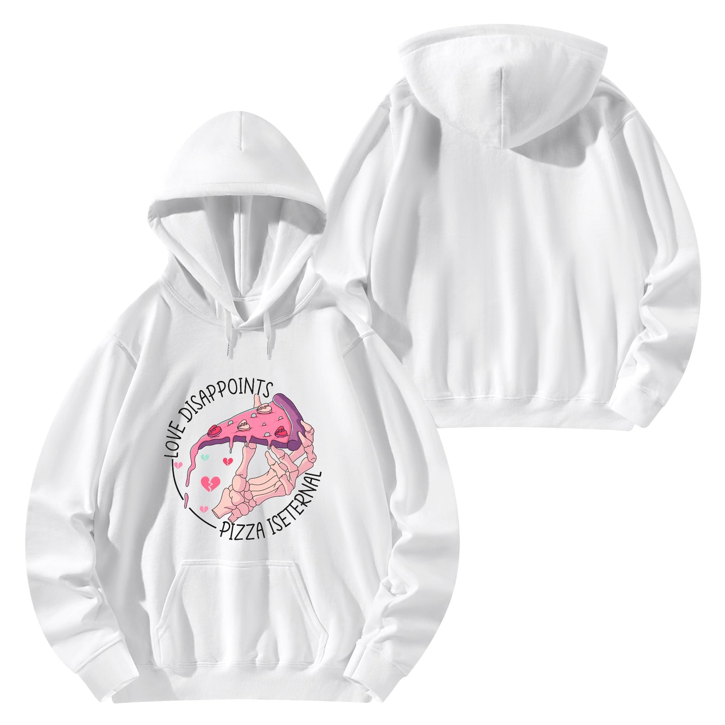 Love disapoints / Unisex Cotton Hoodie