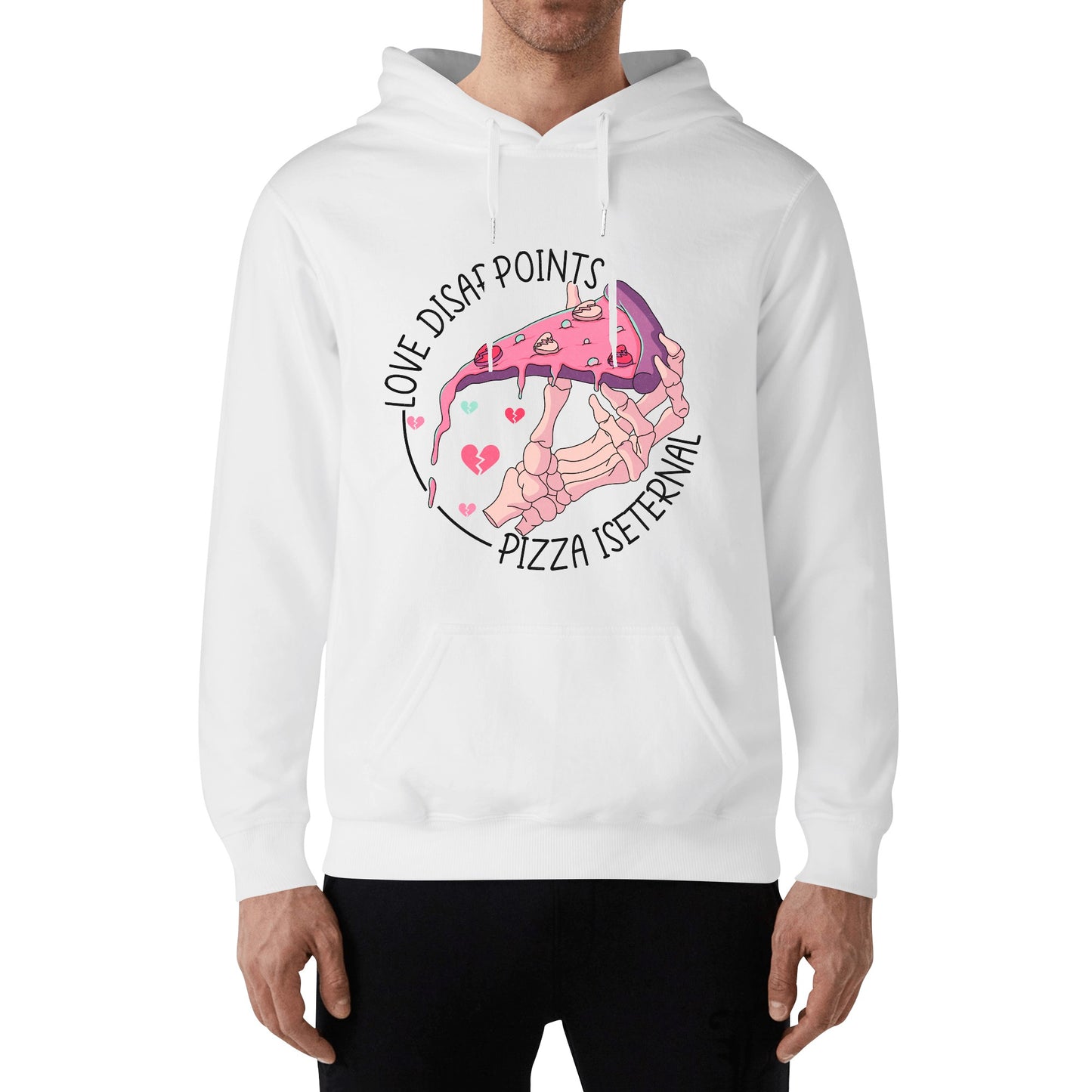 Love disapoints / Unisex Cotton Hoodie