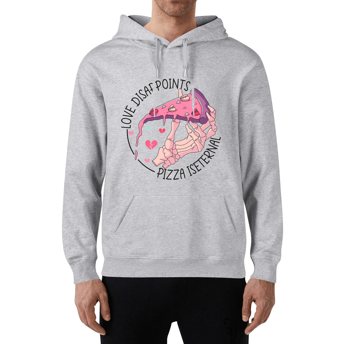 Love disapoints / Unisex Cotton Hoodie