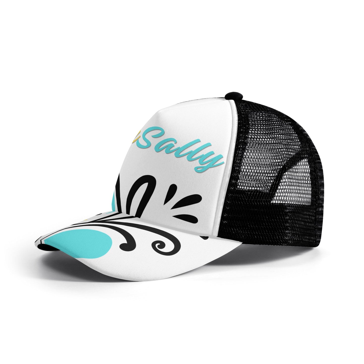 Kids Front Printing Mesh Trucker Hats