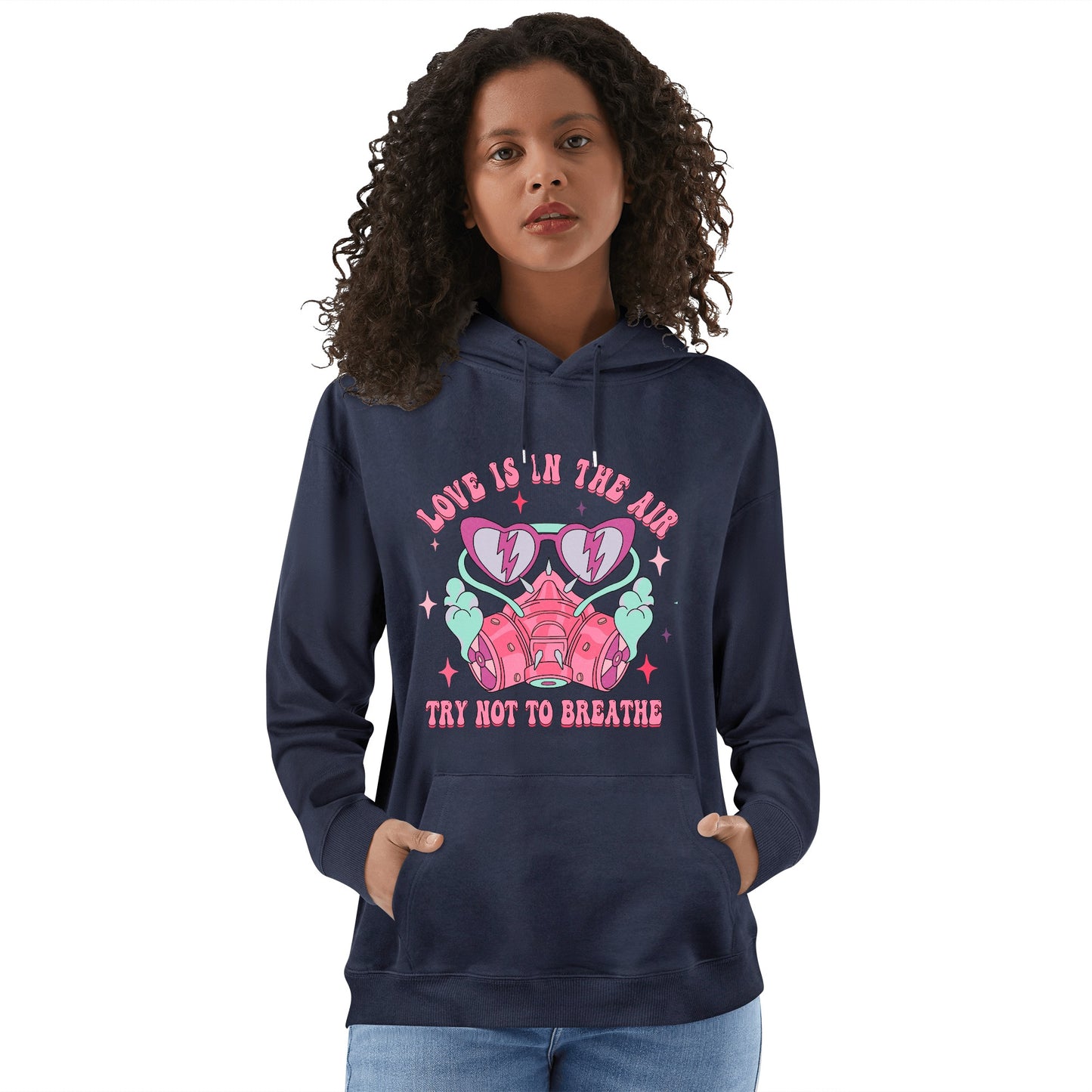 Love is in the air / Unisex Cotton Hoodie