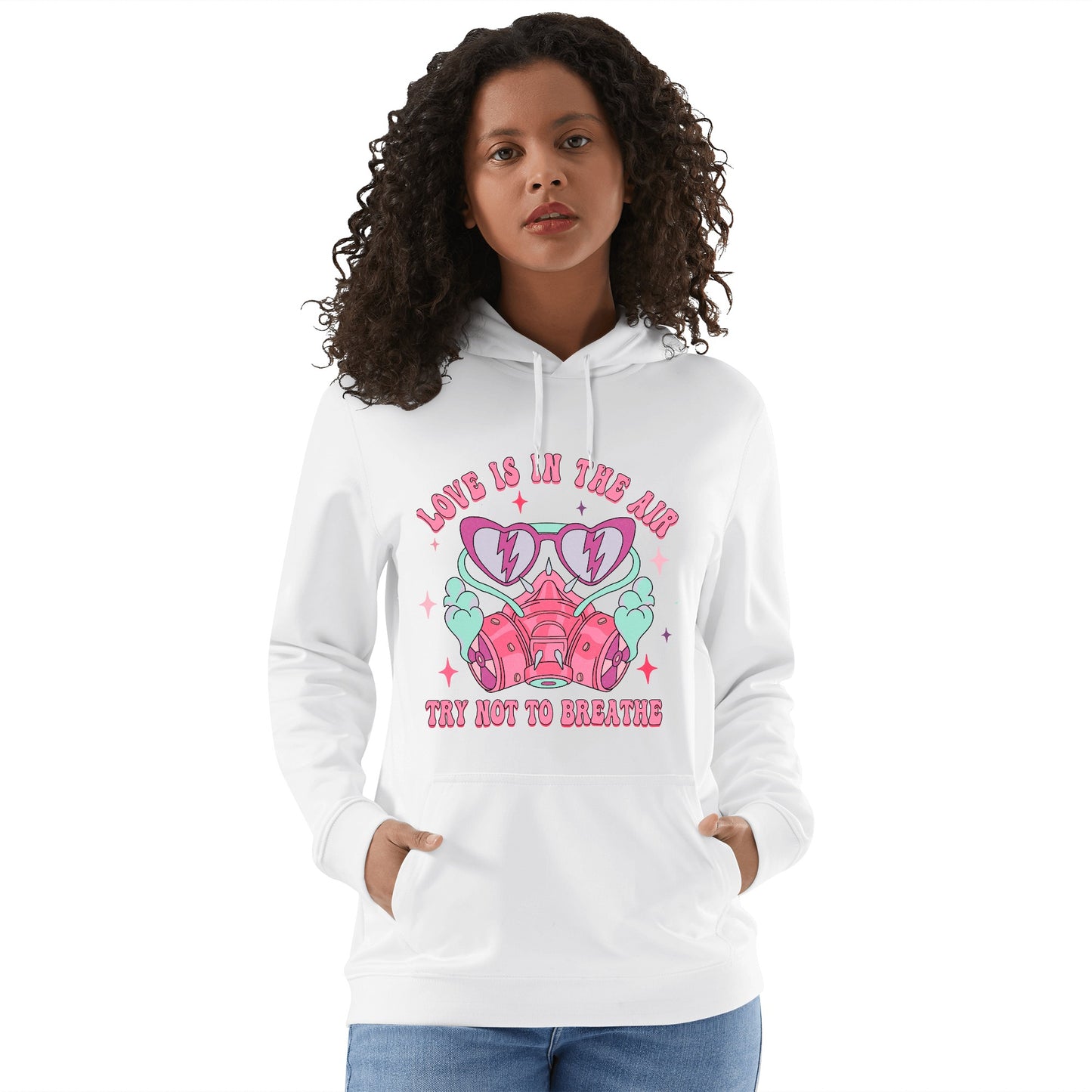 Love is in the air / Unisex Cotton Hoodie