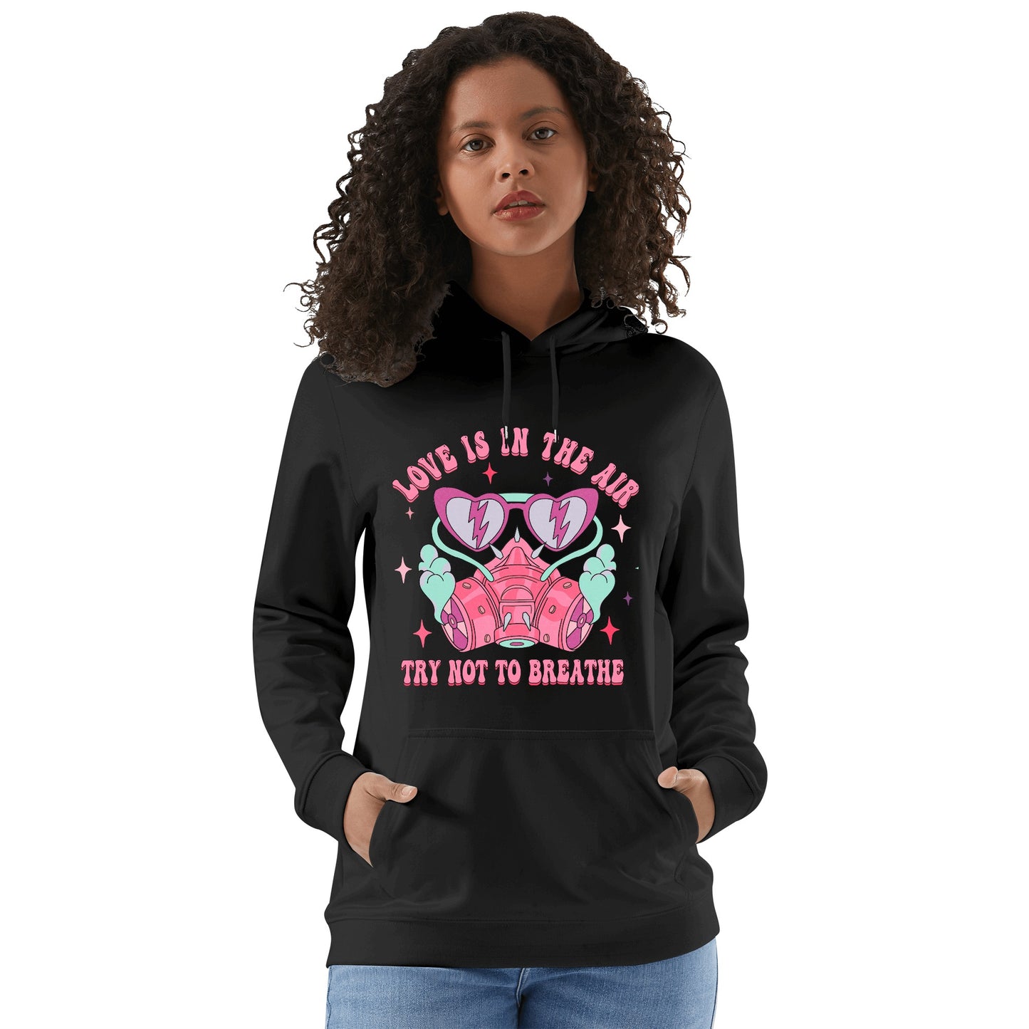 Love is in the air / Unisex Cotton Hoodie