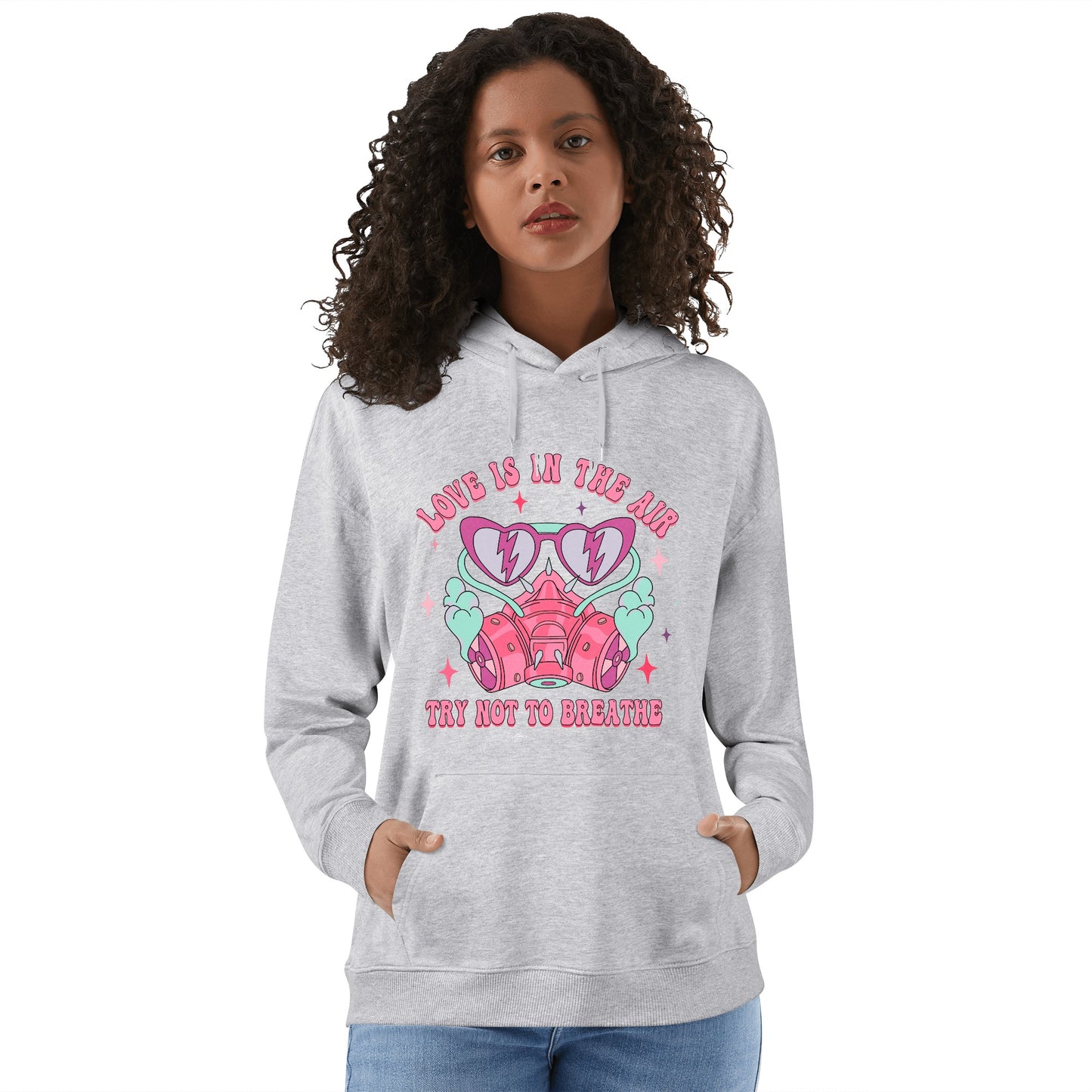 Love is in the air / Unisex Cotton Hoodie