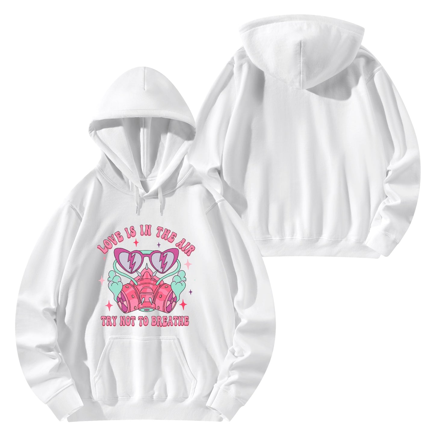 Love is in the air / Unisex Cotton Hoodie