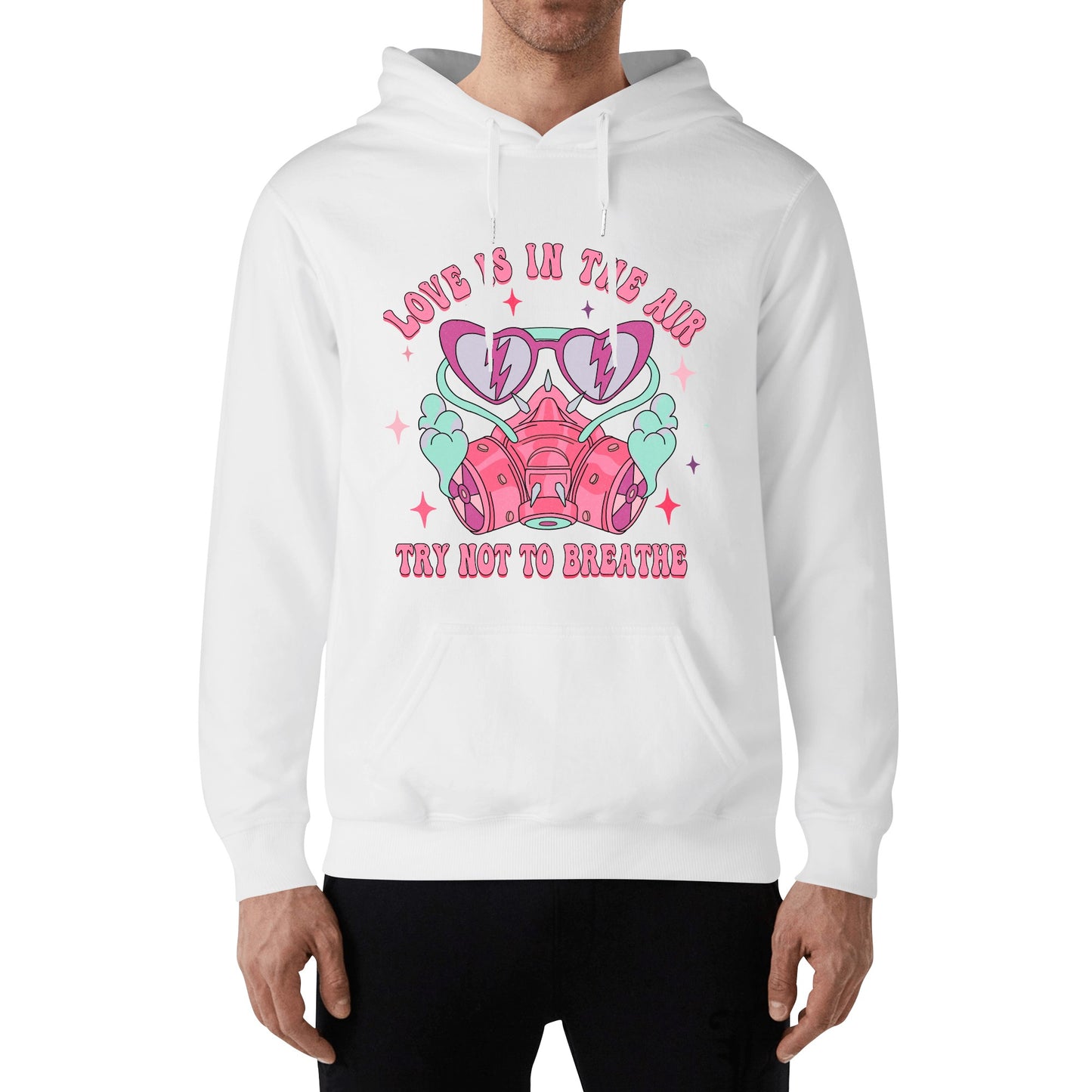 Love is in the air / Unisex Cotton Hoodie