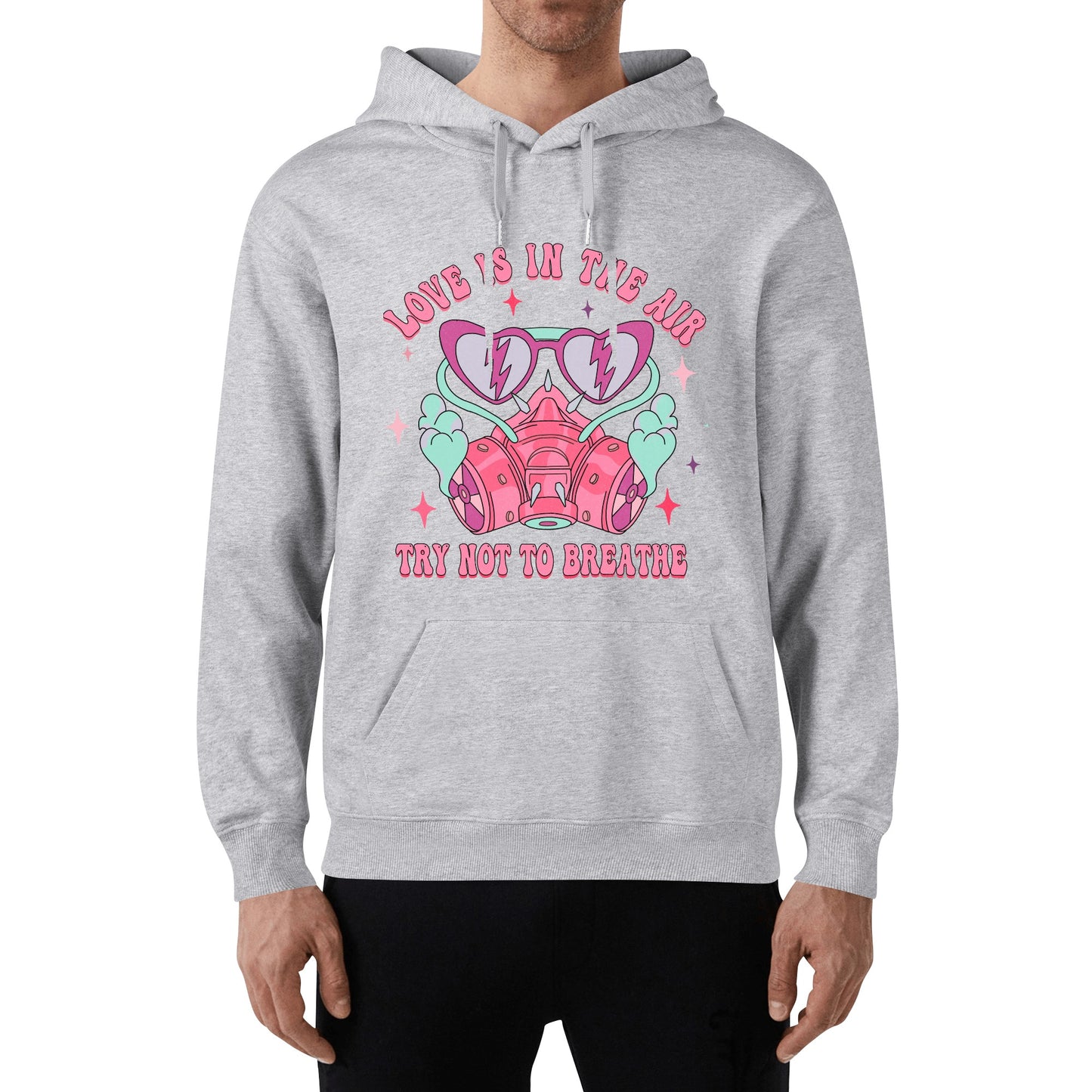 Love is in the air / Unisex Cotton Hoodie