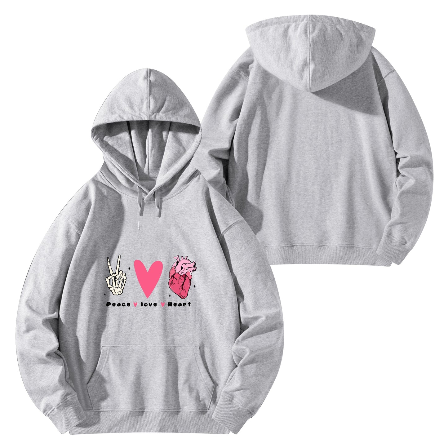 Peace / Unisex Cotton Hoodie