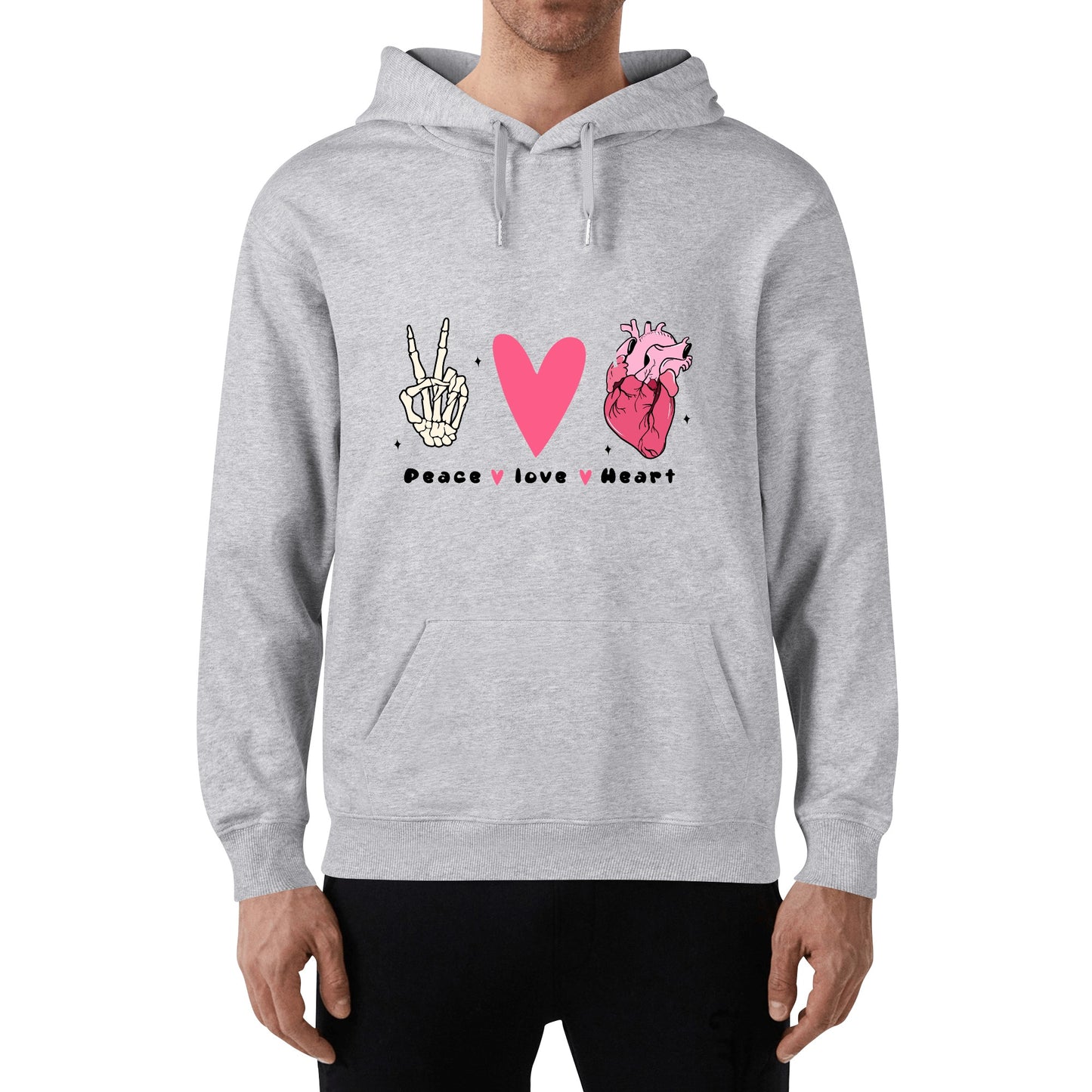 Peace / Unisex Cotton Hoodie