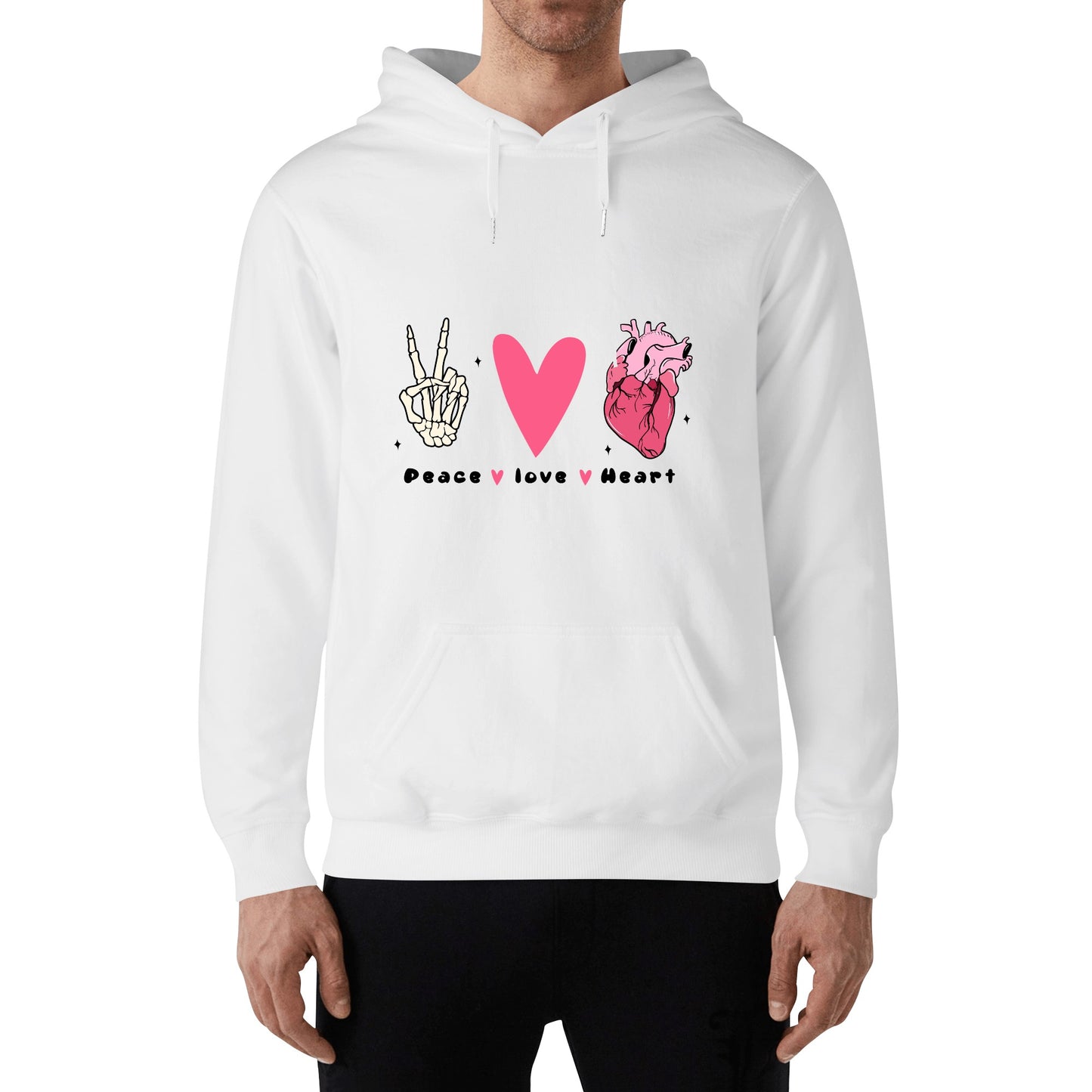 Peace / Unisex Cotton Hoodie