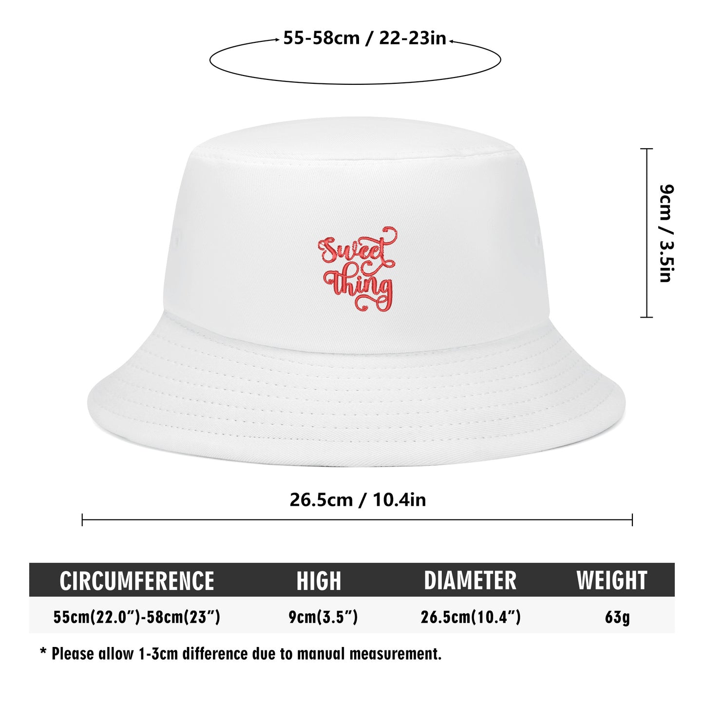 Sweet thing / Unisex Bucket Hats