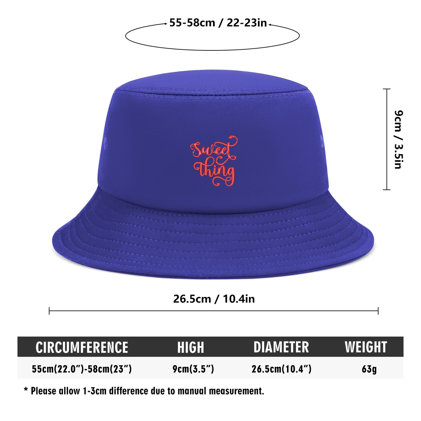 Sweet thing / Unisex Bucket Hats