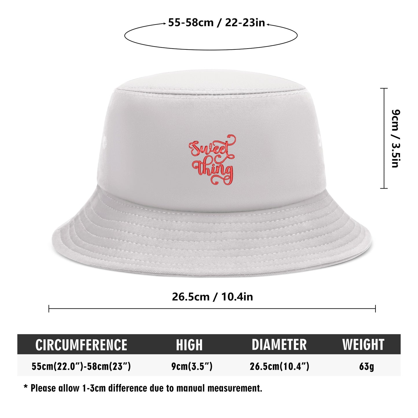 Sweet thing / Unisex Bucket Hats