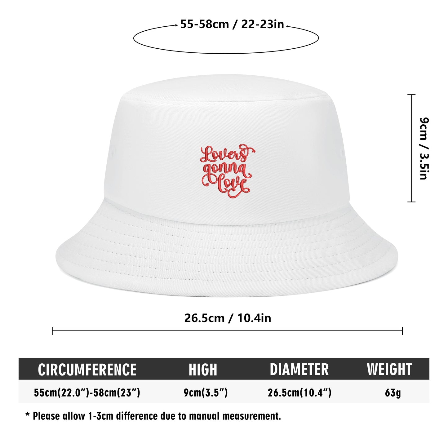 Lovers / Unisex Bucket Hats