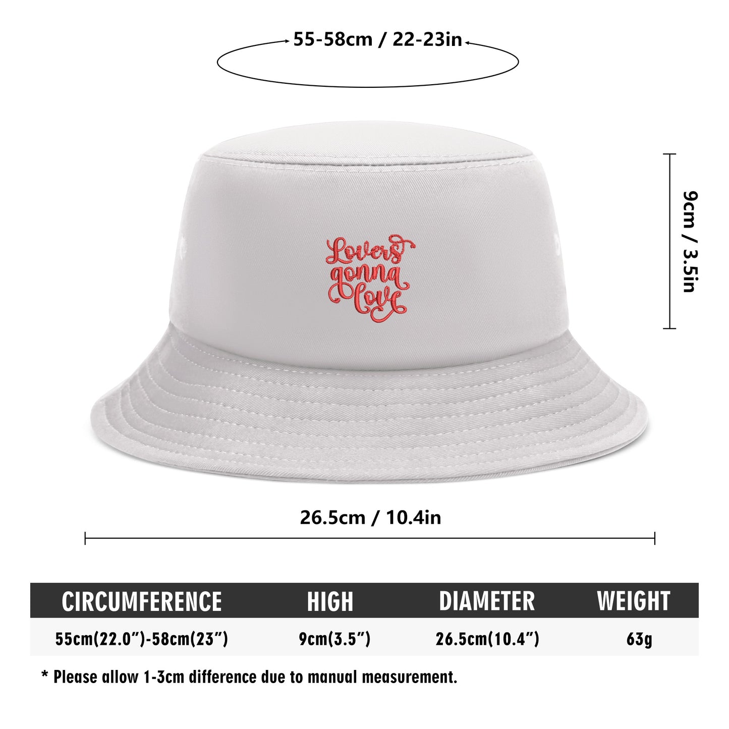 Lovers / Unisex Bucket Hats