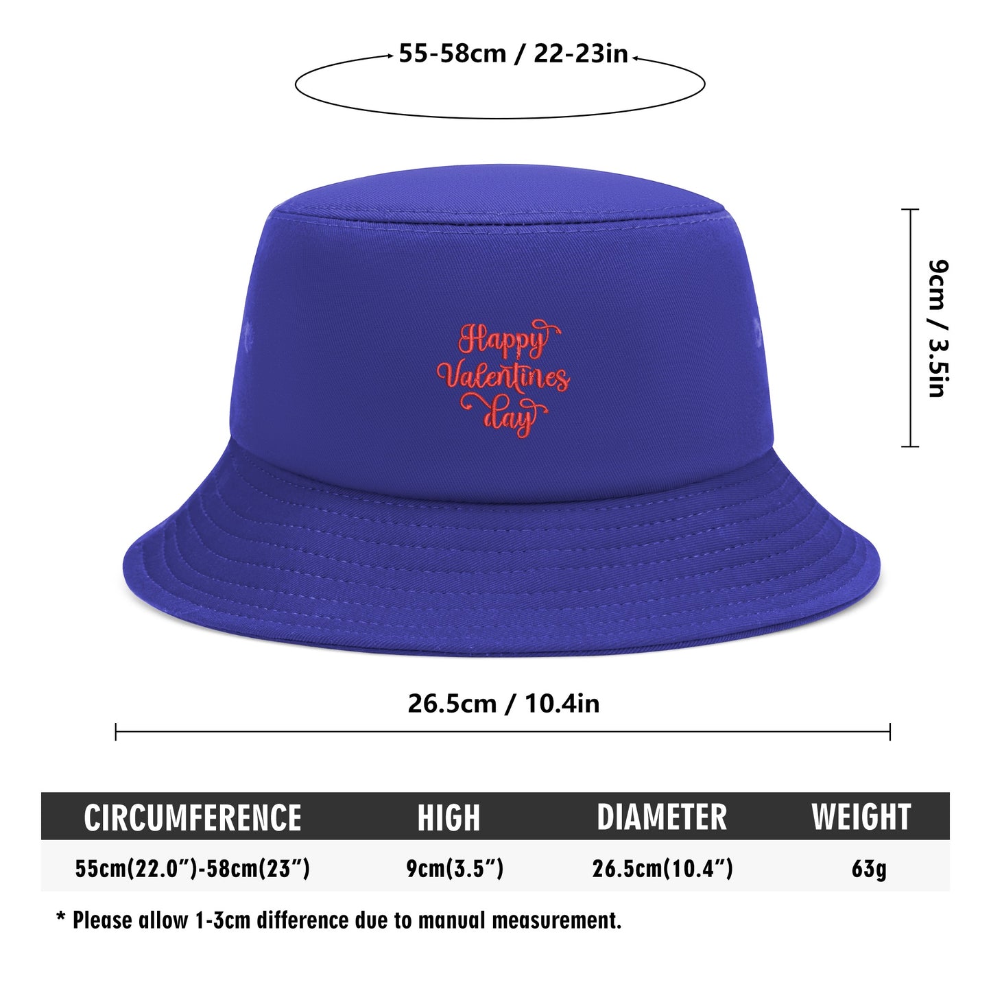 Happy / Unisex Bucket Hats