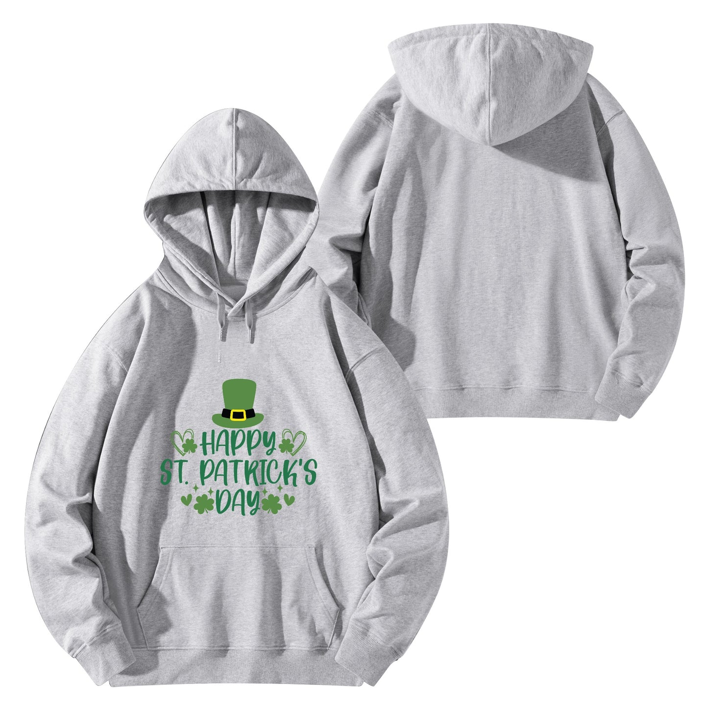 Happy St Patricks / Unisex Cotton Hoodie