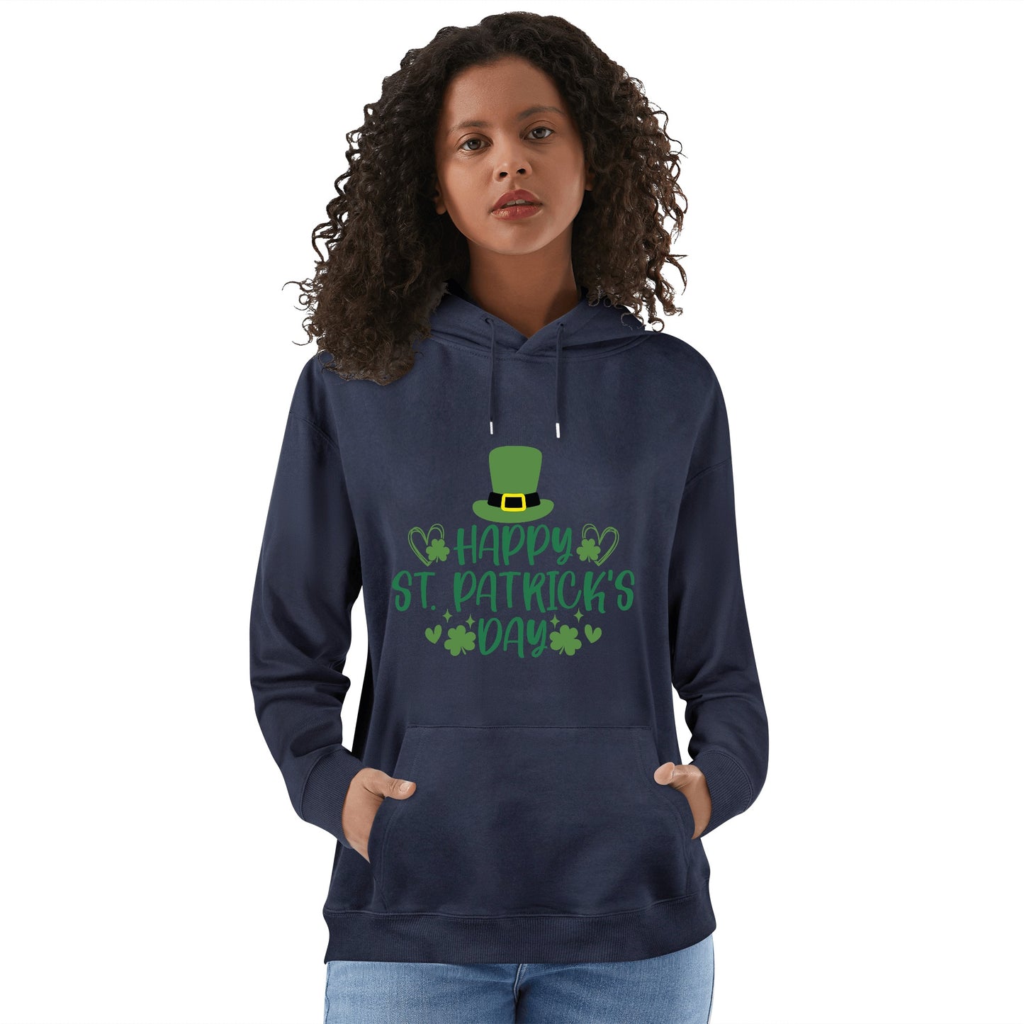 Happy St Patricks / Unisex Cotton Hoodie