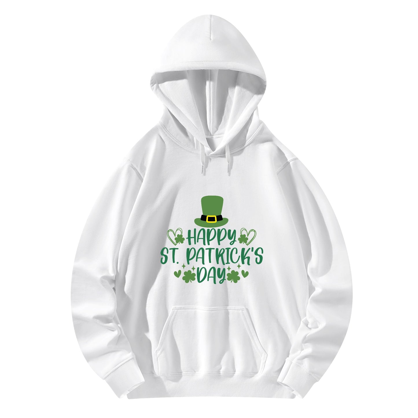 Happy St Patricks / Unisex Cotton Hoodie