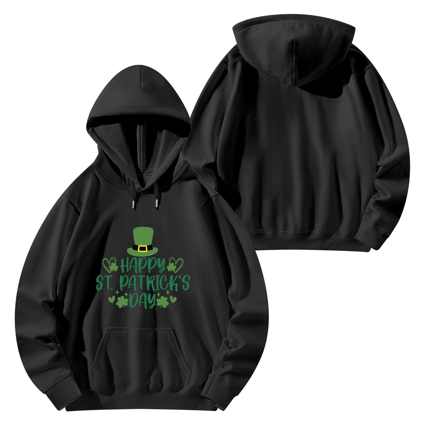 Happy St Patricks / Unisex Cotton Hoodie