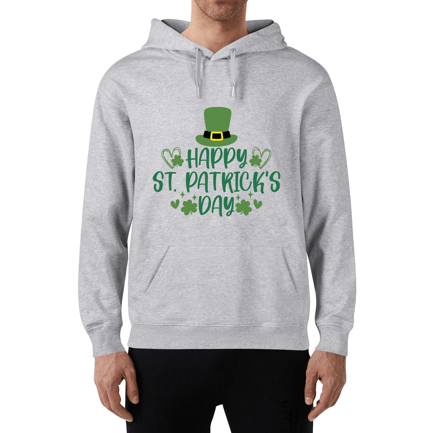 Happy St Patricks / Unisex Cotton Hoodie