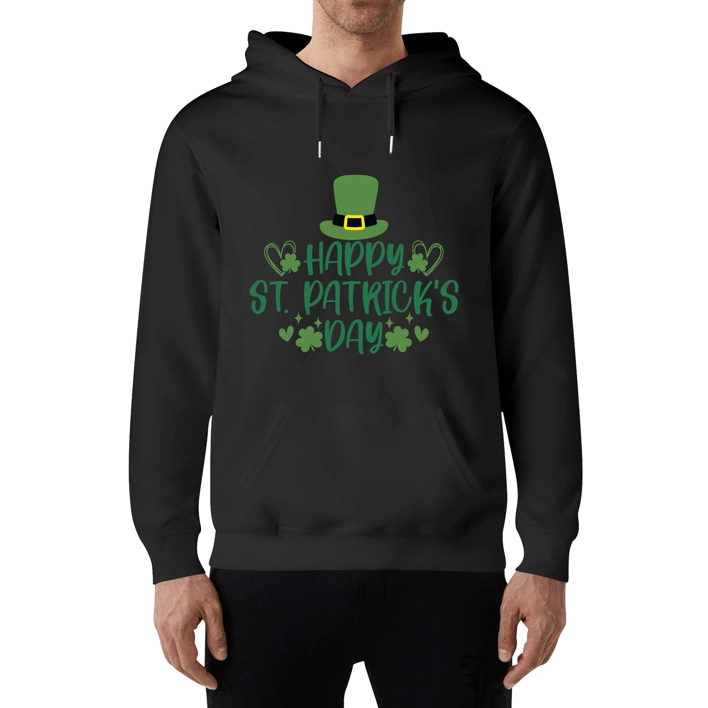 Happy St Patricks / Unisex Cotton Hoodie