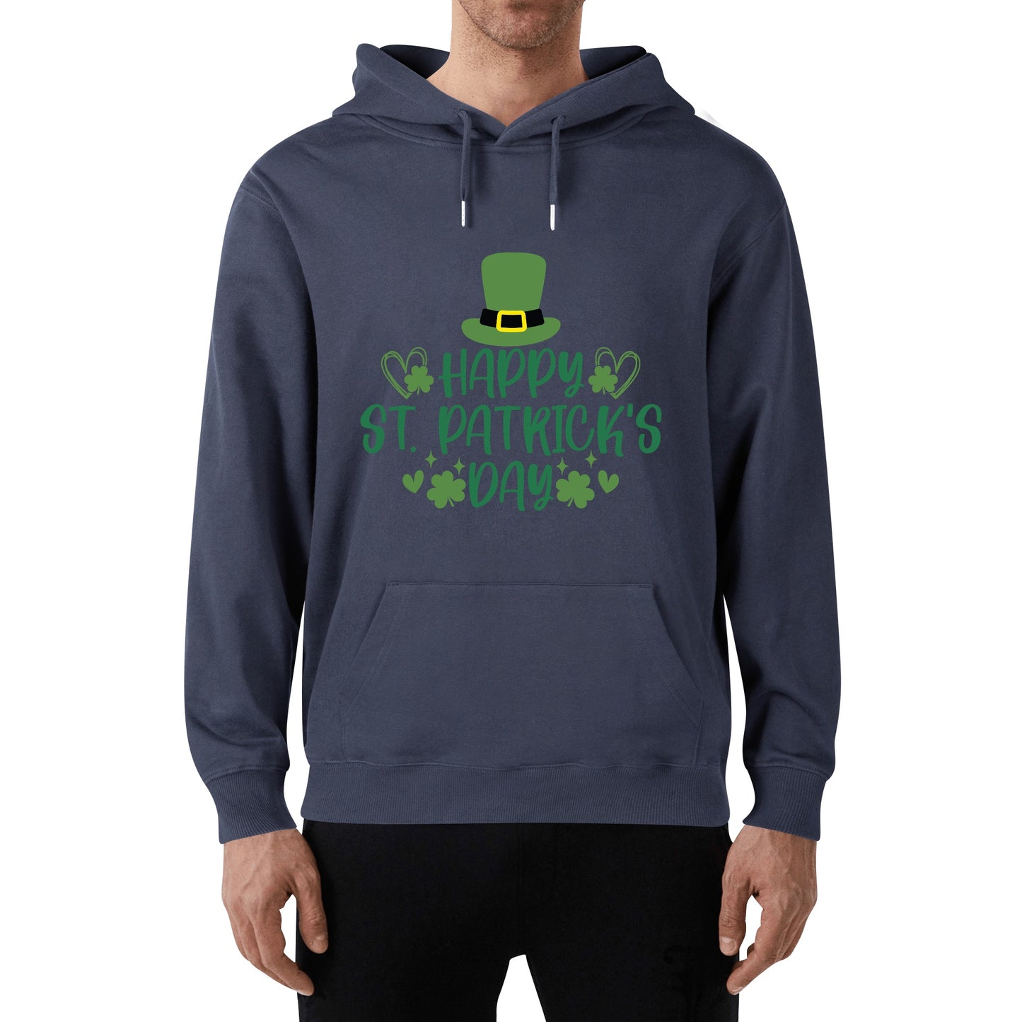 Happy St Patricks / Unisex Cotton Hoodie