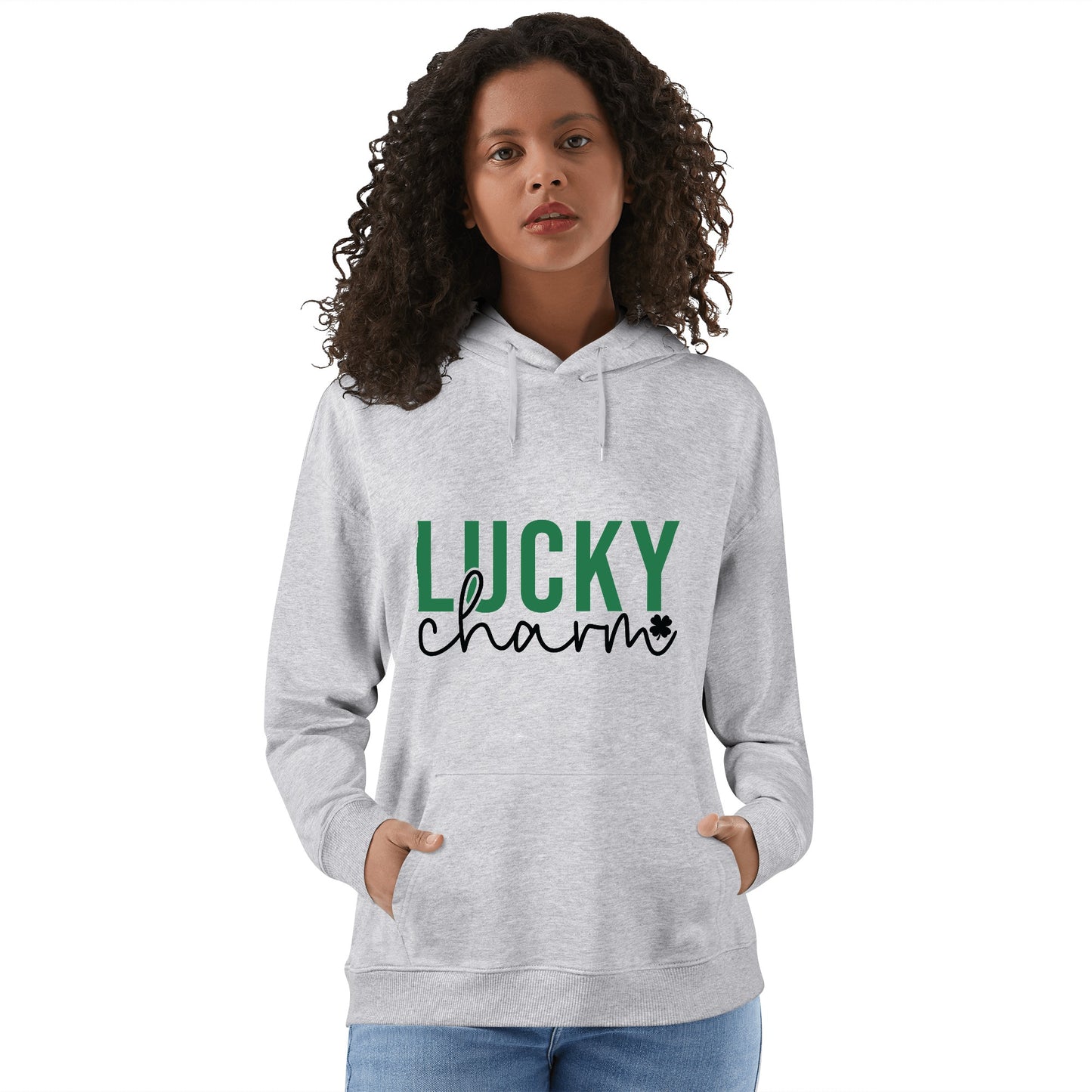 Lucky charm / Unisex Cotton Hoodie