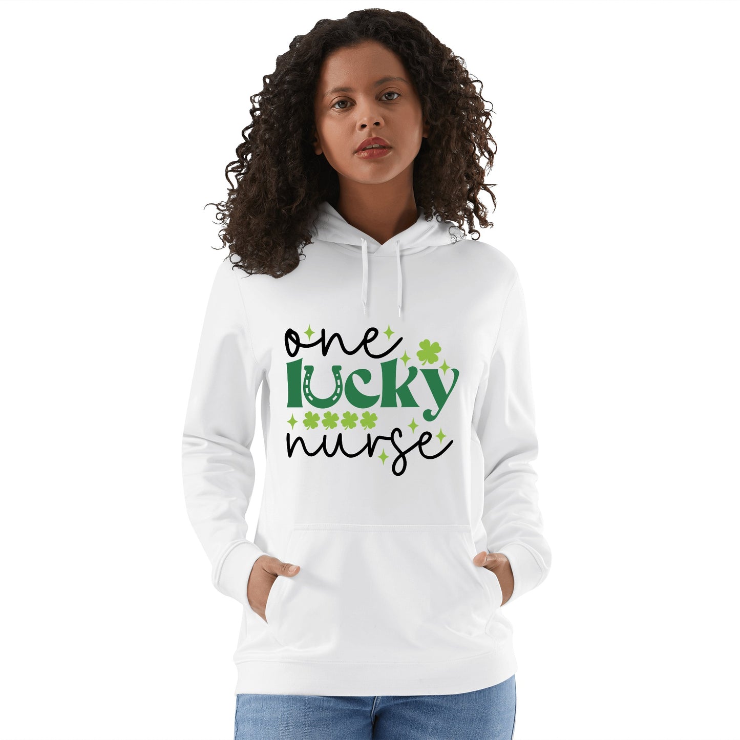 One Lucky Nurse / Unisex Cotton Hoodie