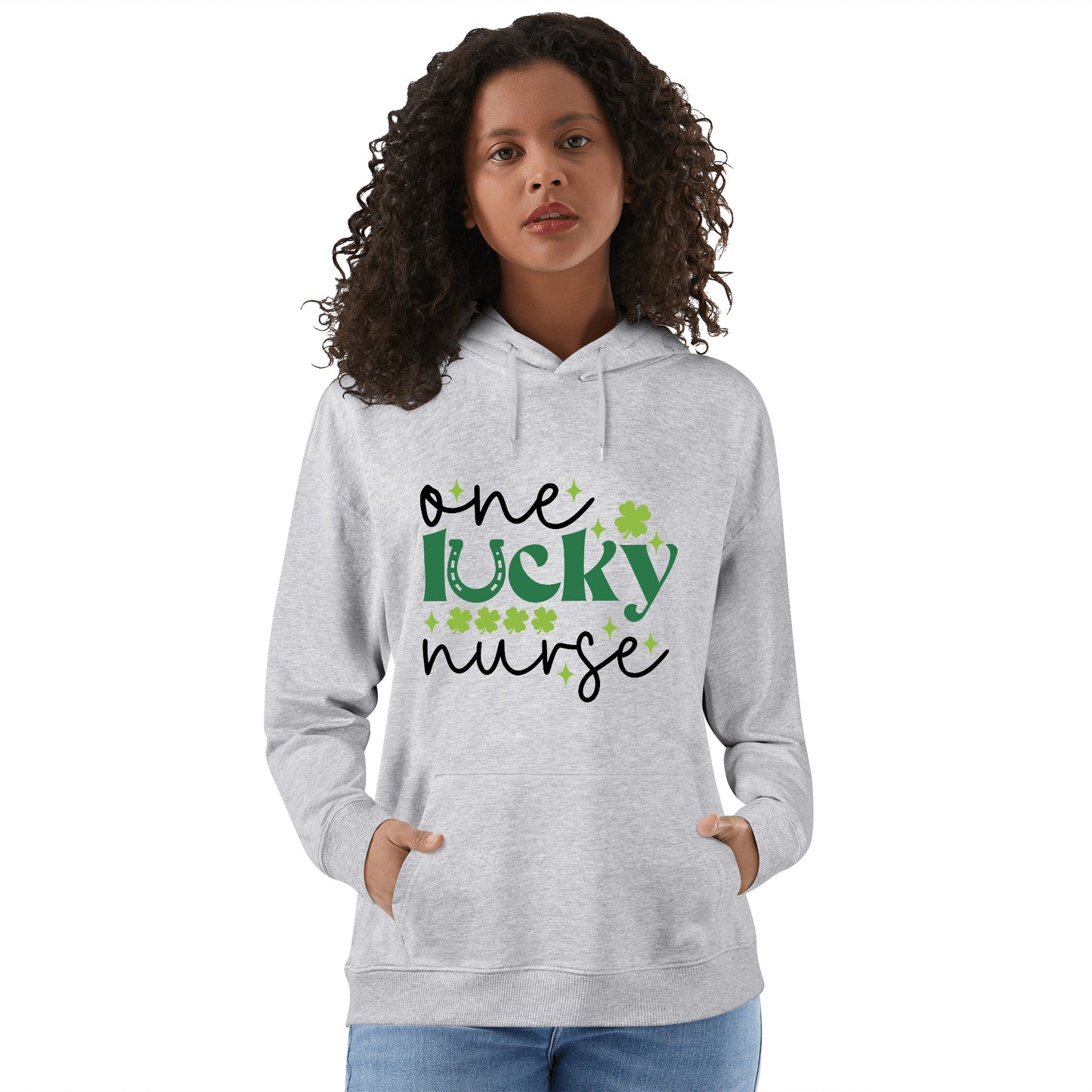 One Lucky Nurse / Unisex Cotton Hoodie