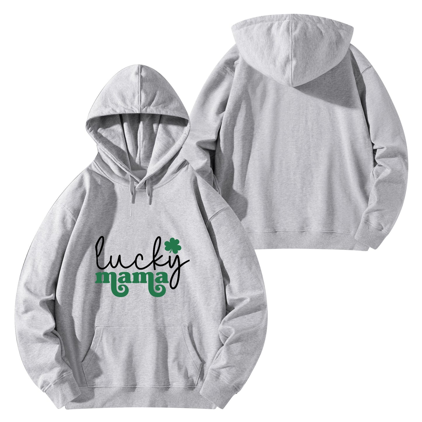 Lucky  mama / Unisex Cotton Hoodie