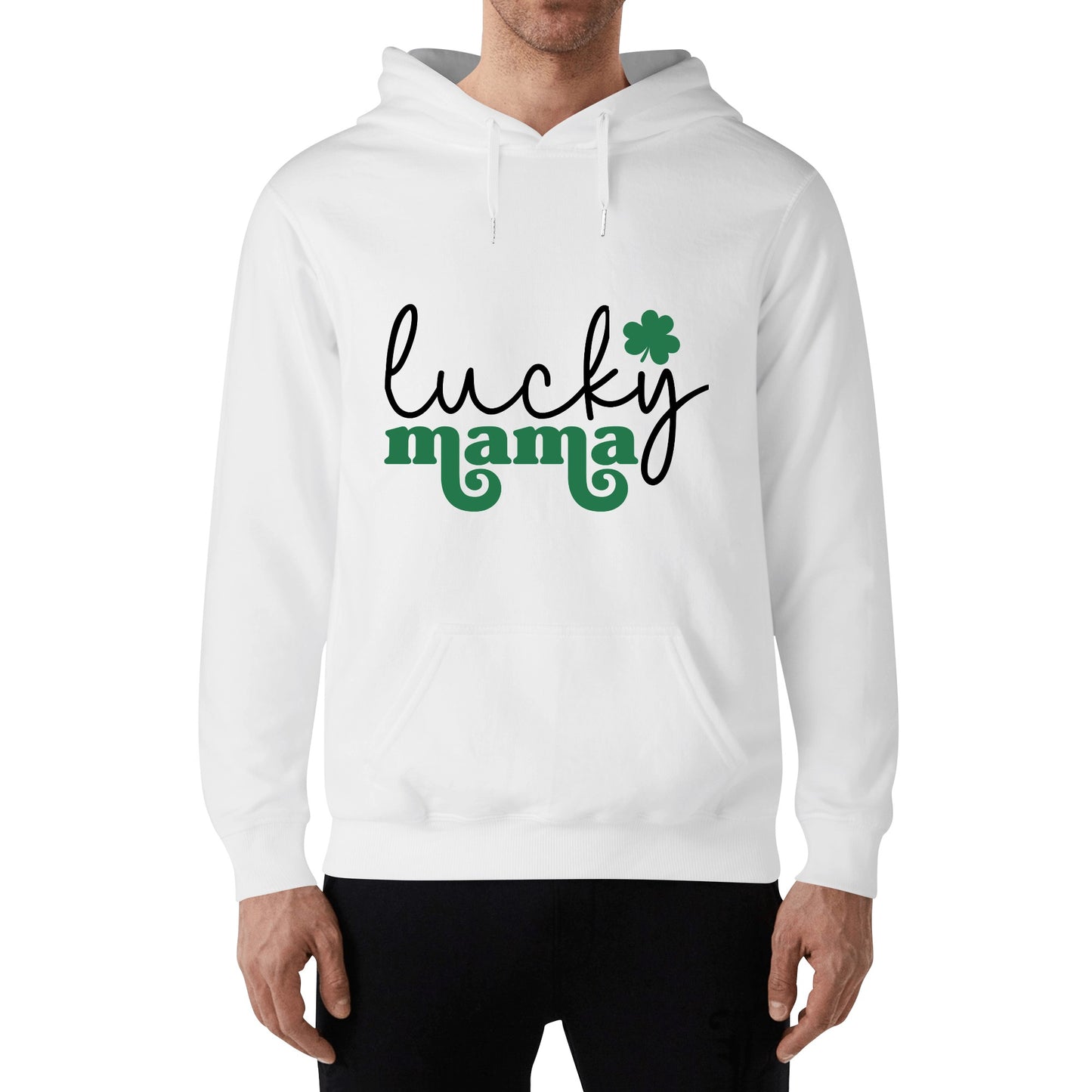 Lucky  mama / Unisex Cotton Hoodie