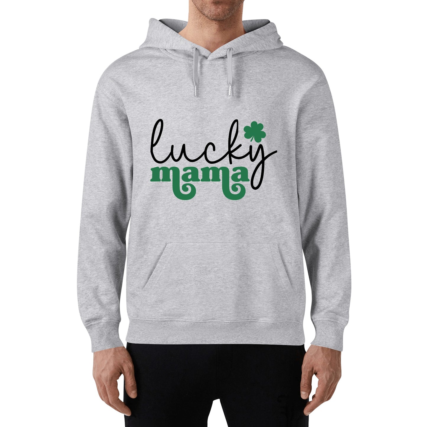 Lucky  mama / Unisex Cotton Hoodie