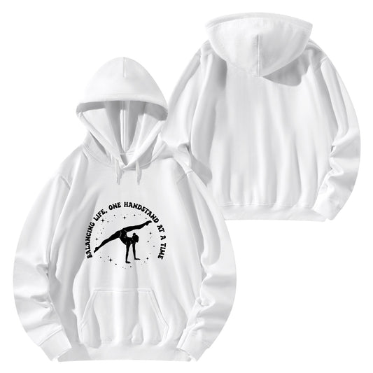 Balencing life / Unisex Cotton Hoodie