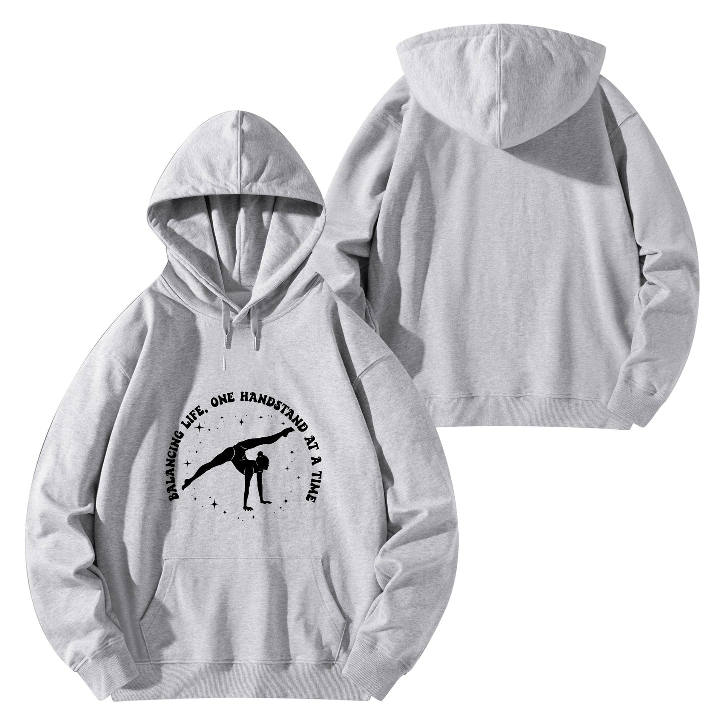 Balencing life / Unisex Cotton Hoodie