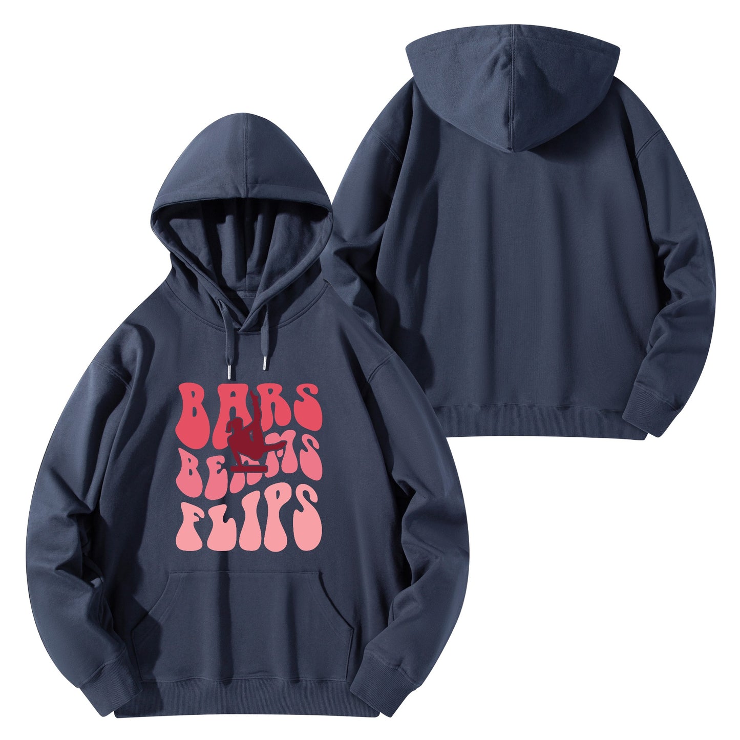 Bars Beams Flips / Unisex Cotton Hoodie