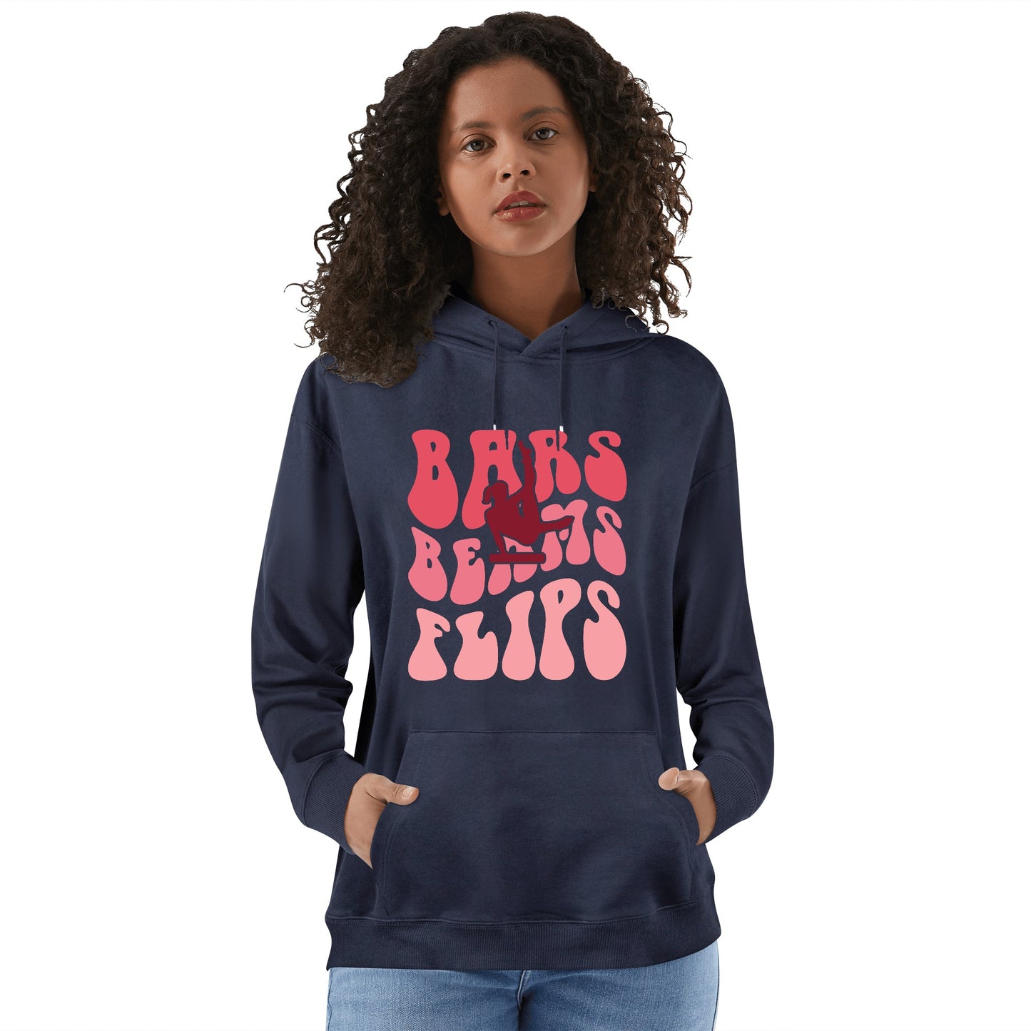 Bars Beams Flips / Unisex Cotton Hoodie