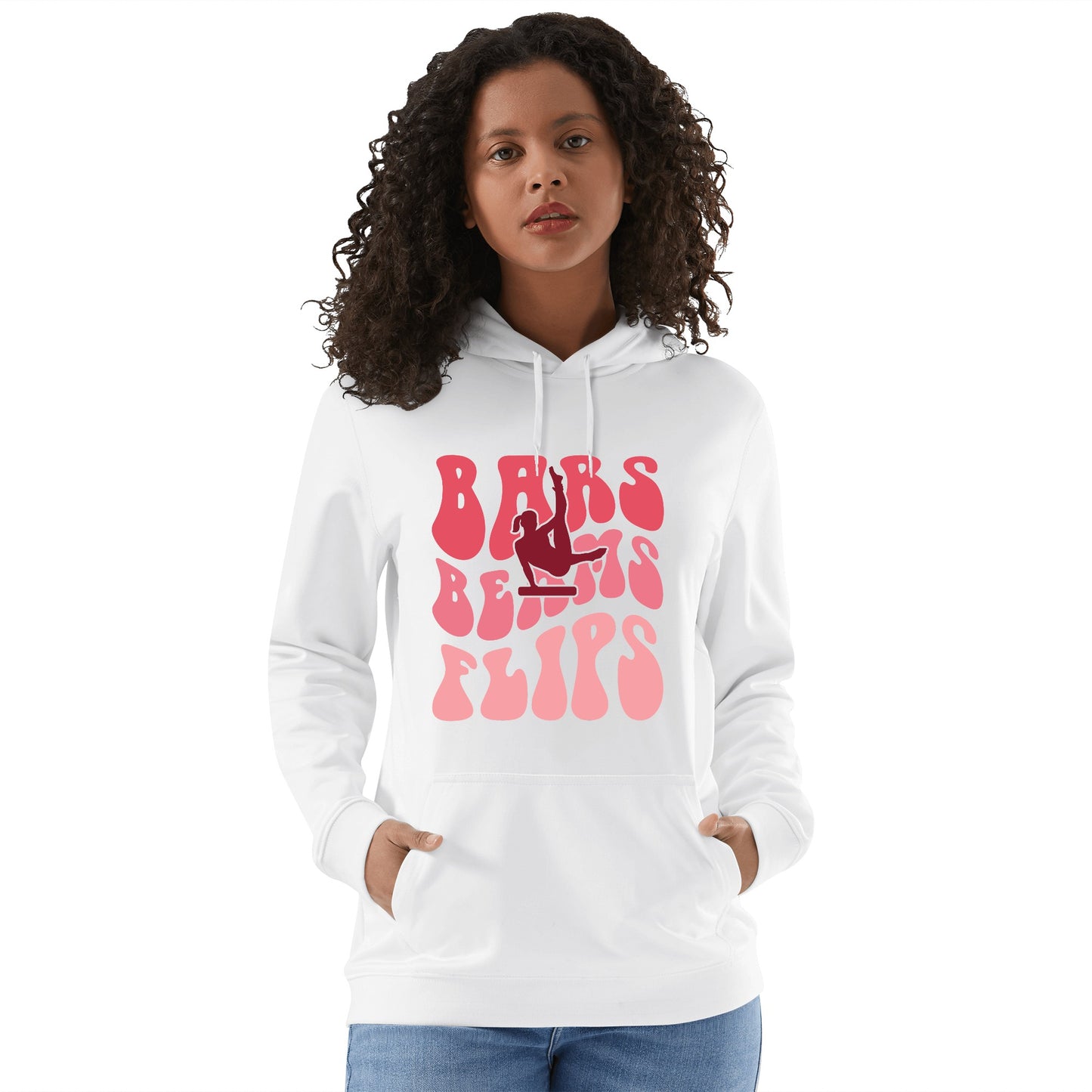 Bars Beams Flips / Unisex Cotton Hoodie